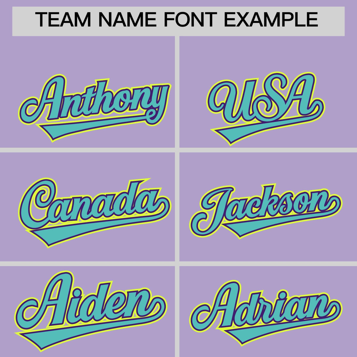 Custom Light Purple Classic Style Stitched Sports Uniform Personalized For Teams Quick Dry Baseball Jersey| KXKSHOP
