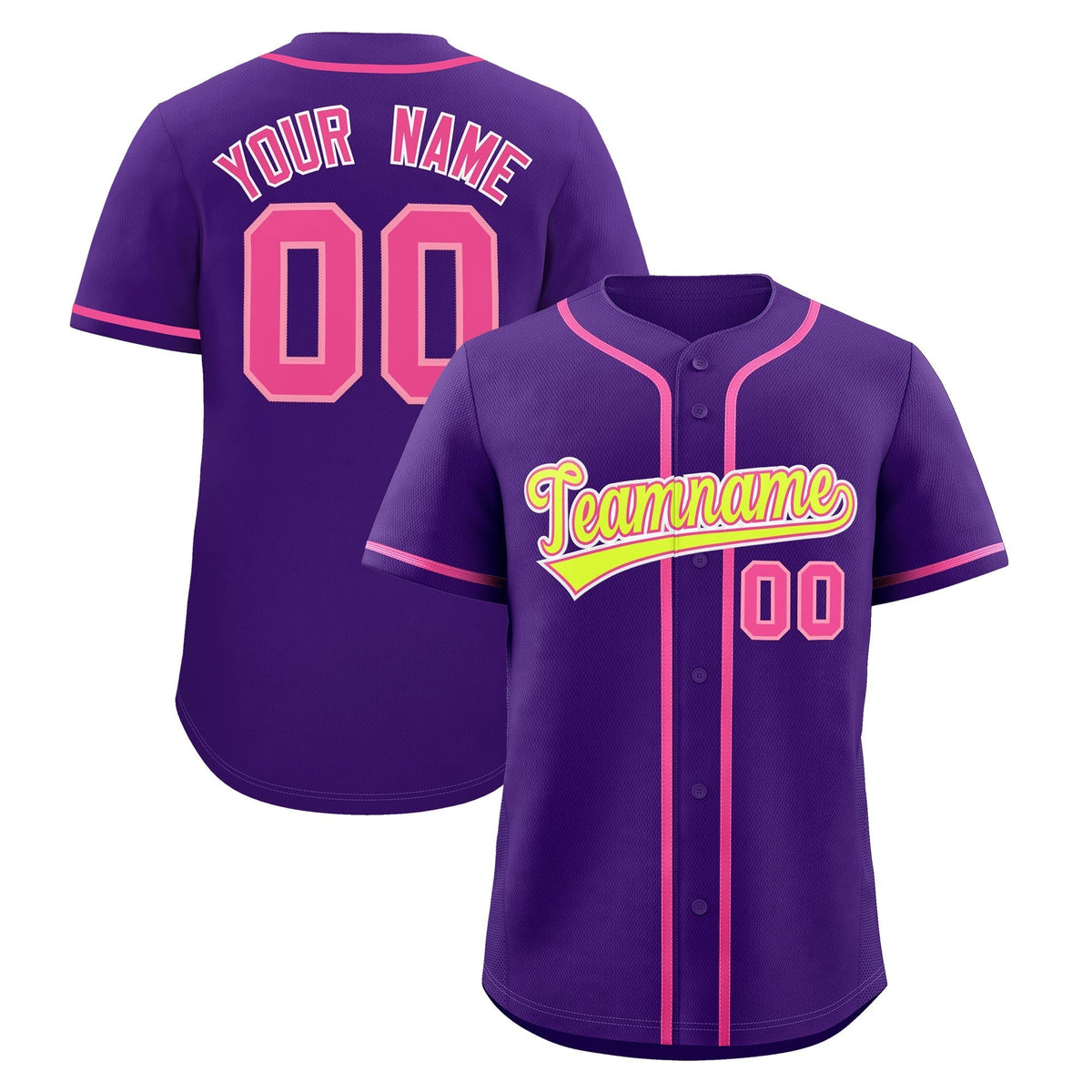 Custom Purple Classic Style Stitched Sports Uniform Personalized For Teams Quick Dry Baseball Jersey| KXKSHOP