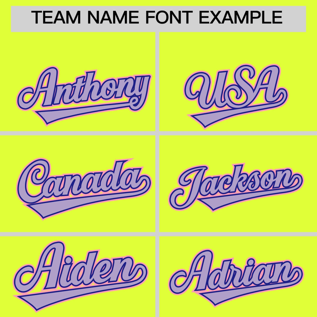 Custom Fluorescent Green Classic Style Stitched Sports Uniform Personalized For Teams Lightweight Baseball Jersey| KXKSHOP