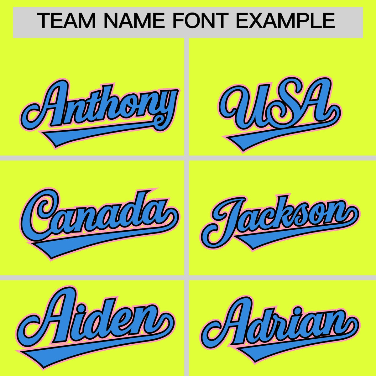 Custom Fluorescent Green Classic Style Stitched Sports Uniform Personalized For Teams Quick Dry Baseball Jersey| KXKSHOP