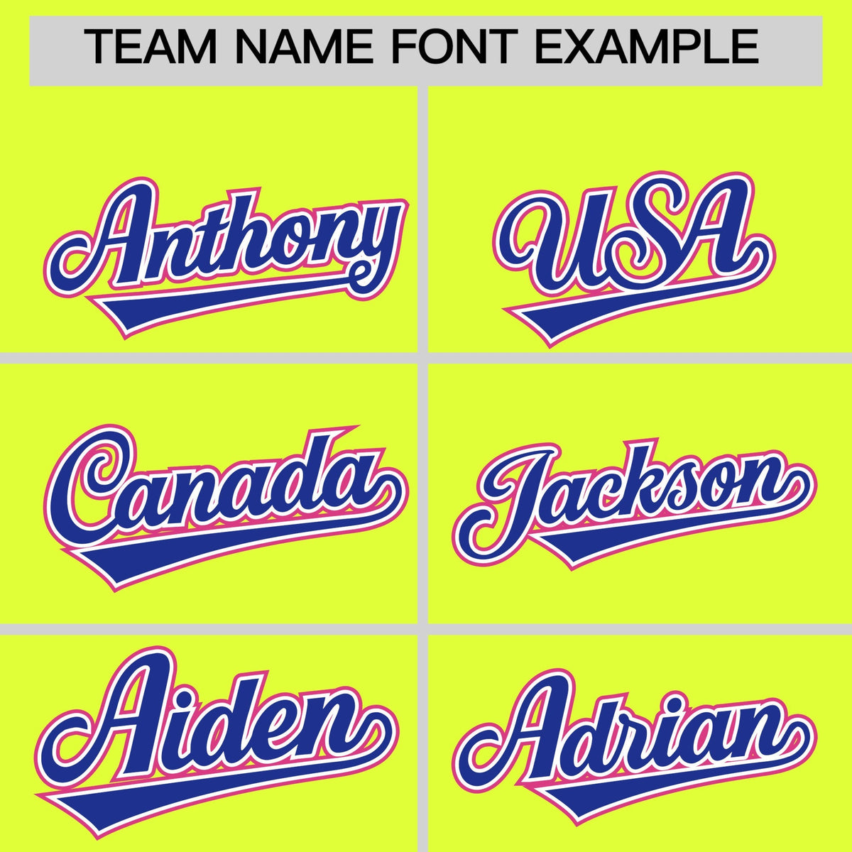 Custom Fluorescent Green Classic Style Stitched Sports Uniform Personalized For Teams Quick Dry Baseball Jersey| KXKSHOP