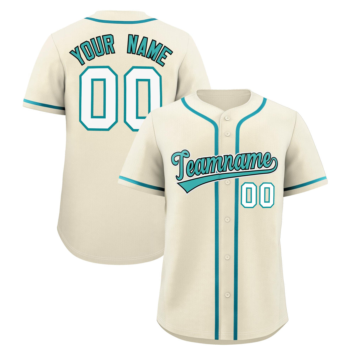 Custom Cream Classic Style Stitched Sports Uniform Personalized For Teams Lightweight Baseball Jersey| KXKSHOP