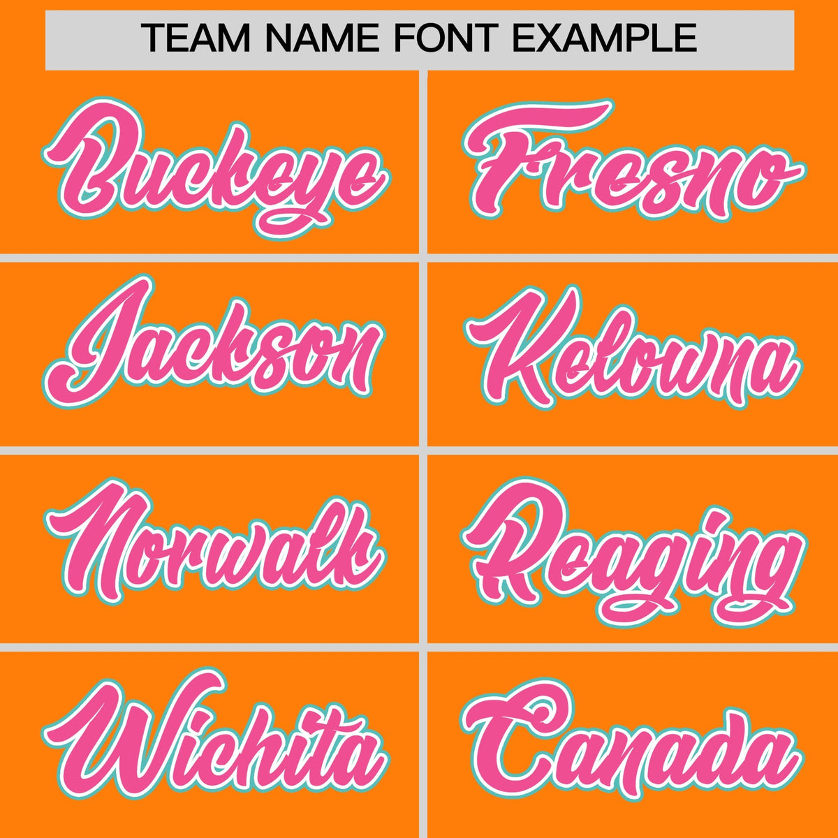 Custom Orange Classic Style Stitched Sports Uniform Personalized For Teams Quick Dry Baseball Jersey| KXKSHOP