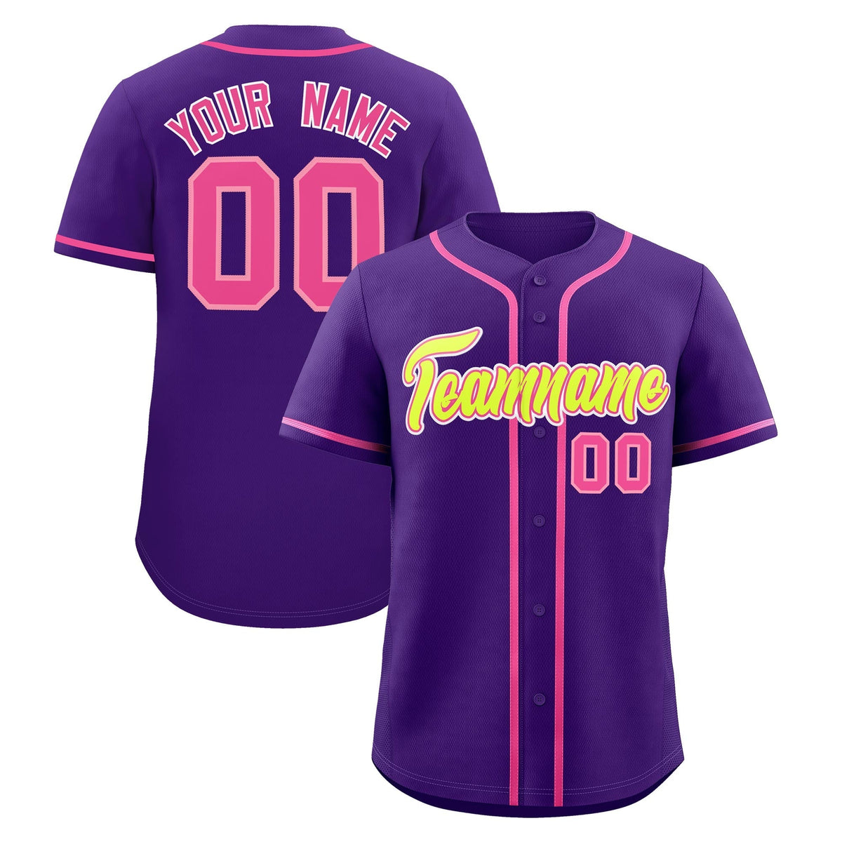 Custom Purple Classic Style Stitched Sports Uniform Personalized For Teams Quick Dry Baseball Jersey| KXKSHOP
