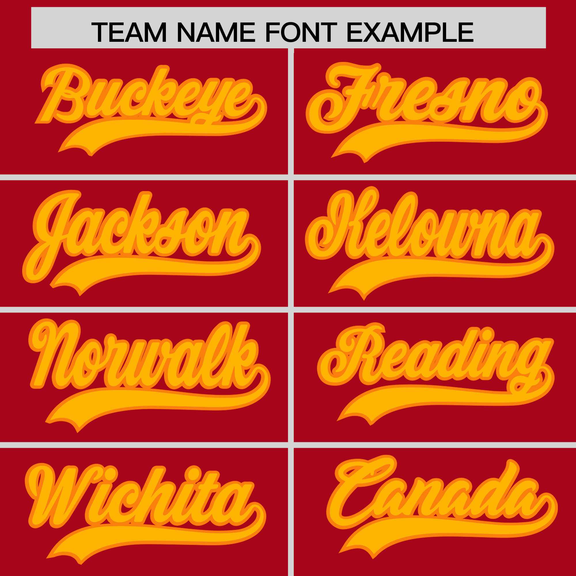 Custom Red Yellow Baroque Style Personalized Baseball Jersey| KXKSHOP