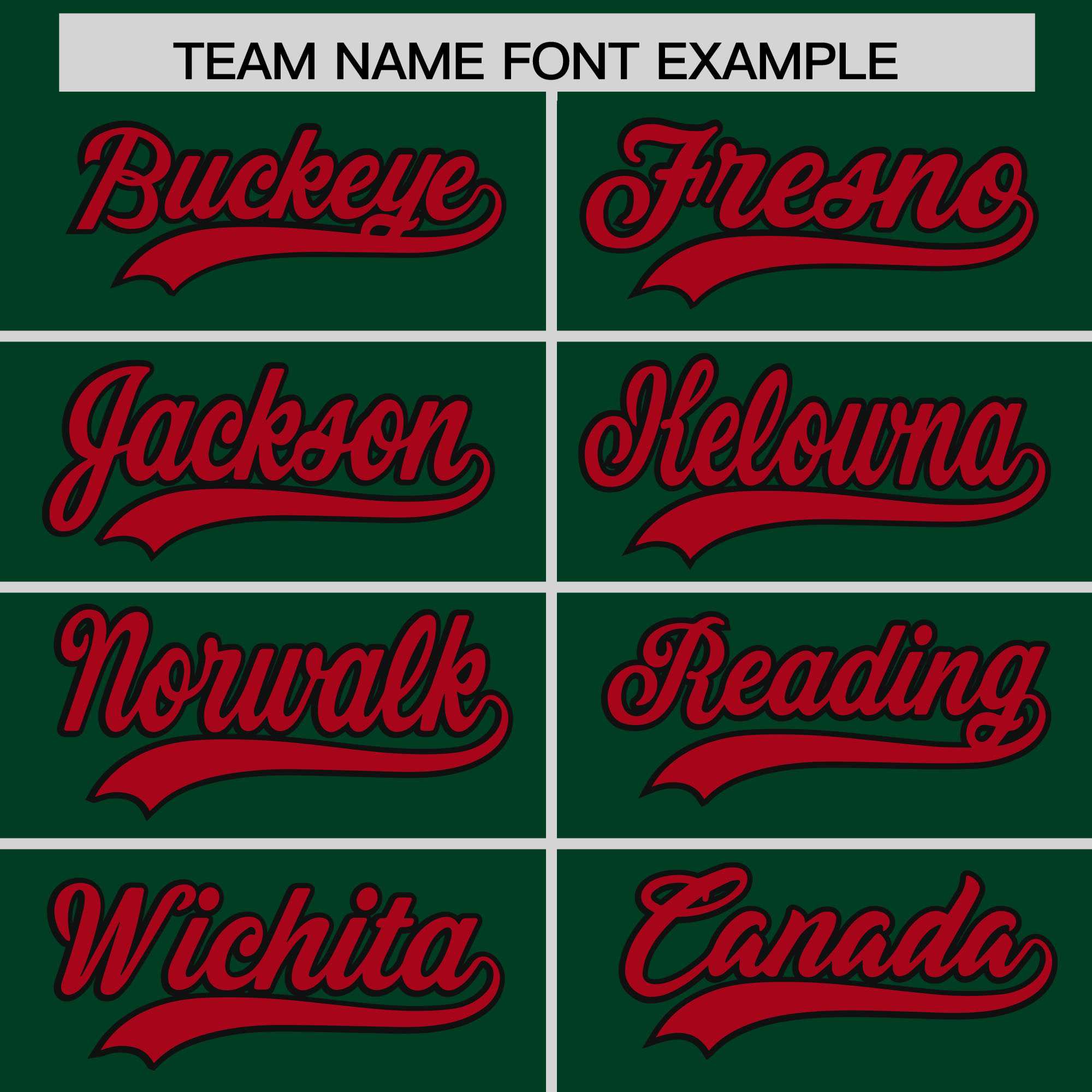 Custom Green Red Baroque Style Personalized Baseball Jersey| KXKSHOP