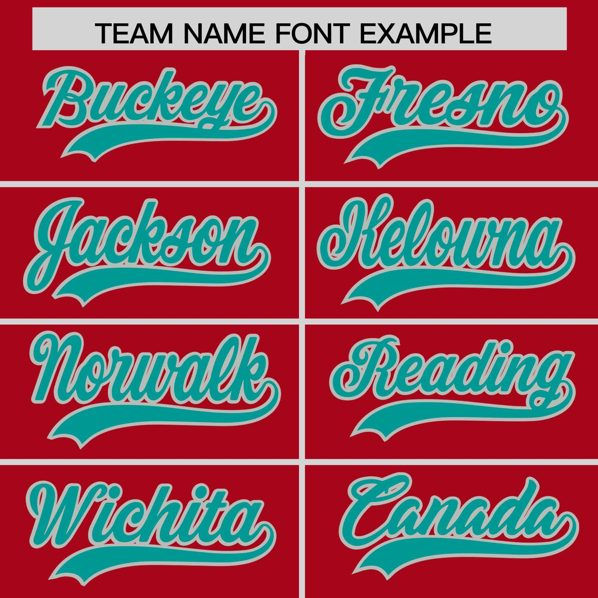 Custom Red Teal Baroque Style Personalized Baseball Jersey| KXKSHOP