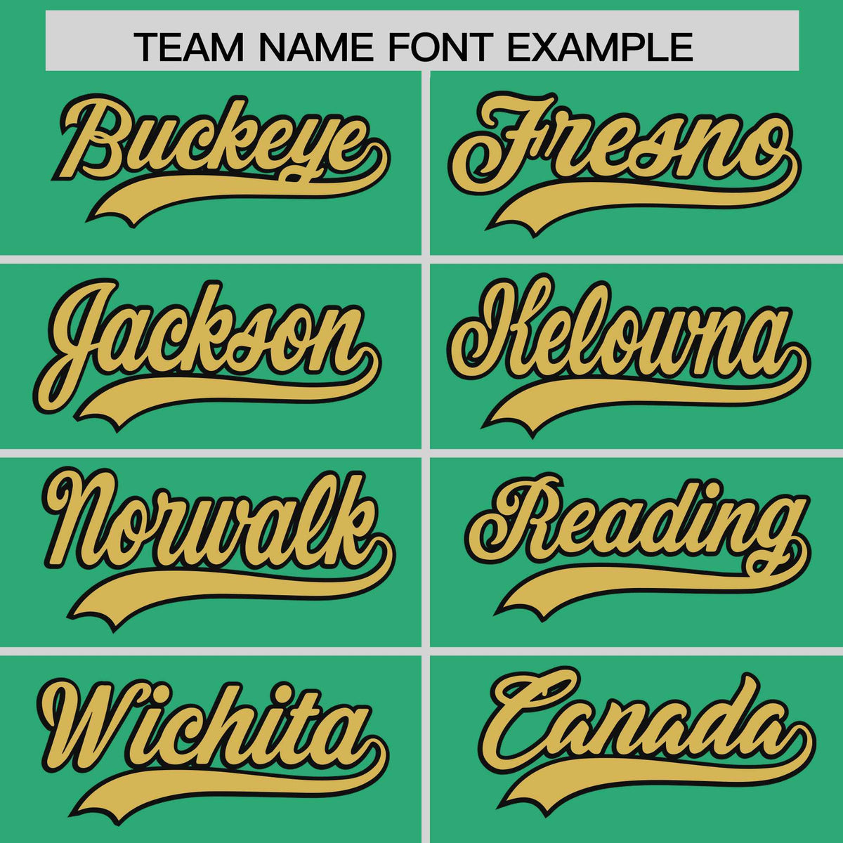 Custom Bright Green Old Gold Baroque Style Personalized Baseball Jersey| KXKSHOP