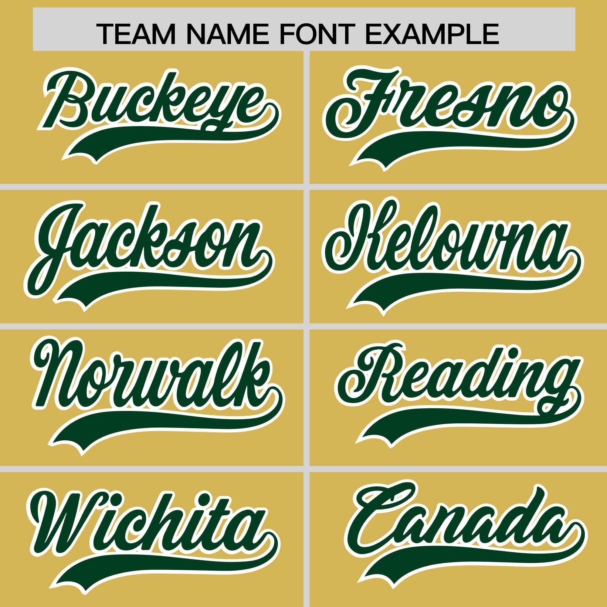 Custom Old Gold Green Baroque Style Personalized Baseball Jersey| KXKSHOP