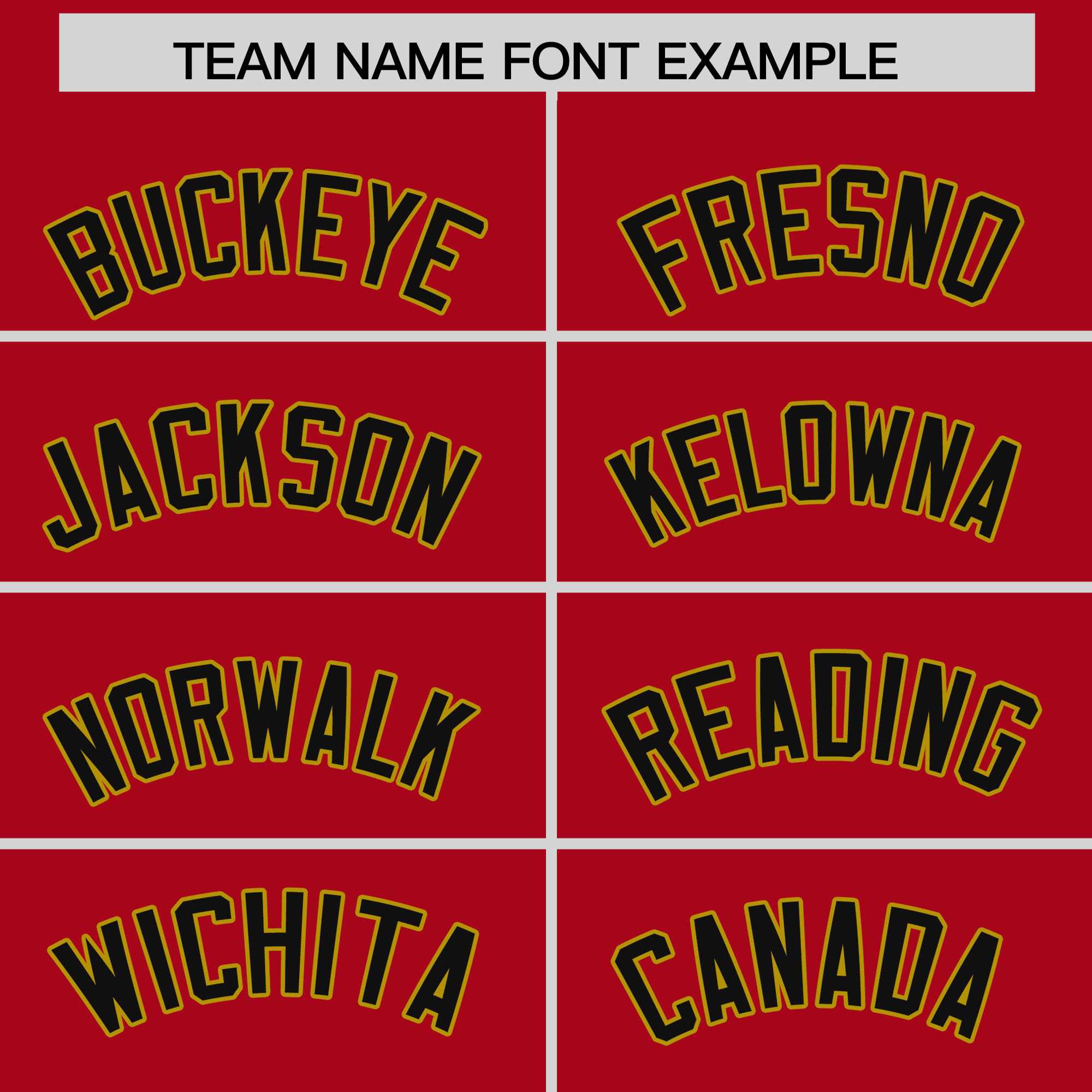 Custom Red Old Gold Baroque Style Personalized Baseball Jersey| KXKSHOP