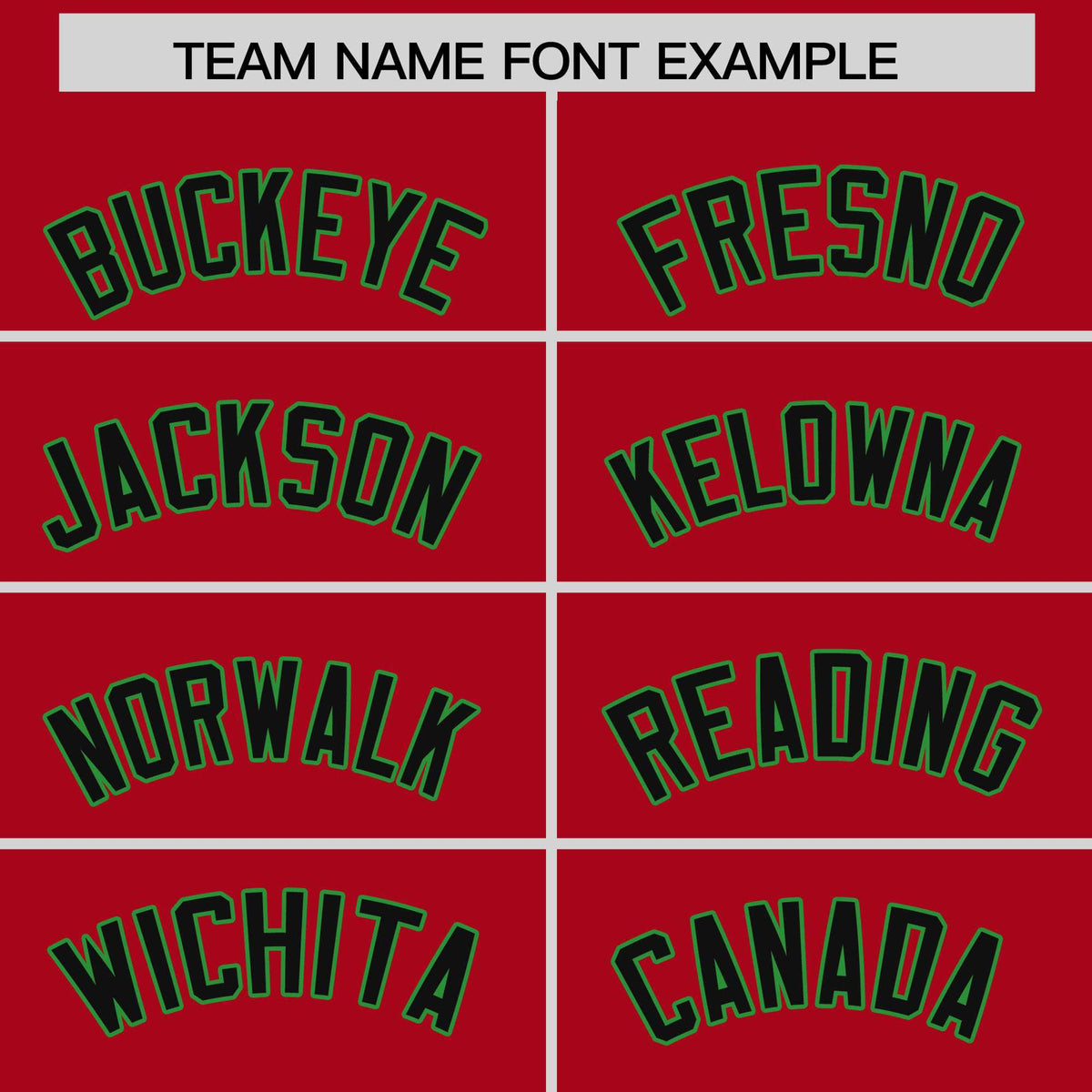 Custom Red Kelly Green Baroque Style Personalized Baseball Jersey| KXKSHOP
