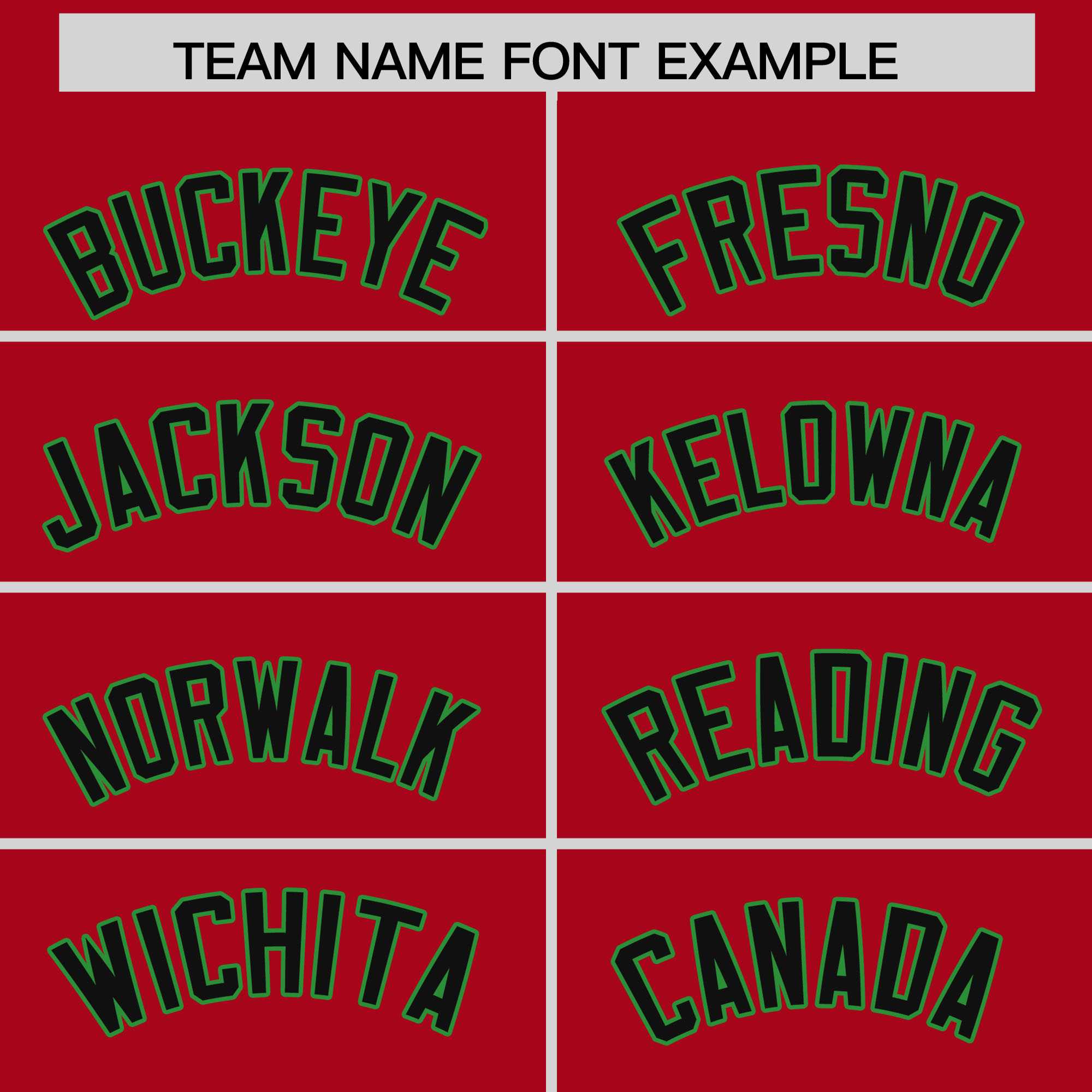 Custom Red Kelly Green Baroque Style Personalized Baseball Jersey| KXKSHOP
