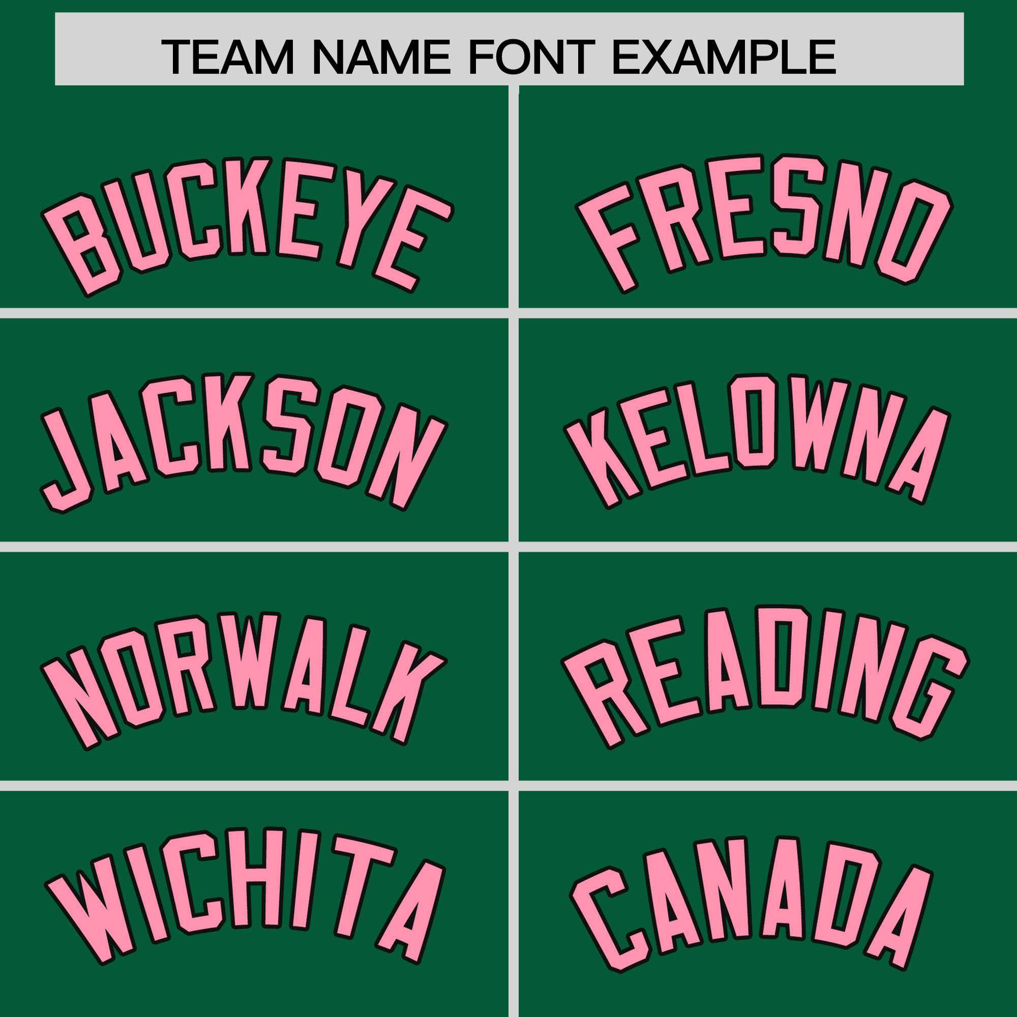 Custom Kelly Green Light Pink Baroque Style Personalized Baseball Jersey| KXKSHOP