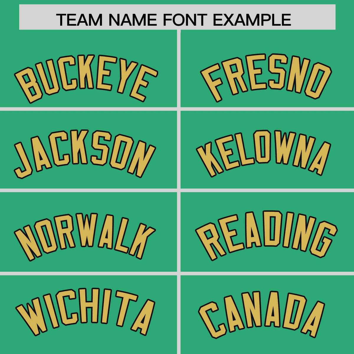 Custom Bright Green Old Gold Baroque Style Personalized Baseball Jersey| KXKSHOP