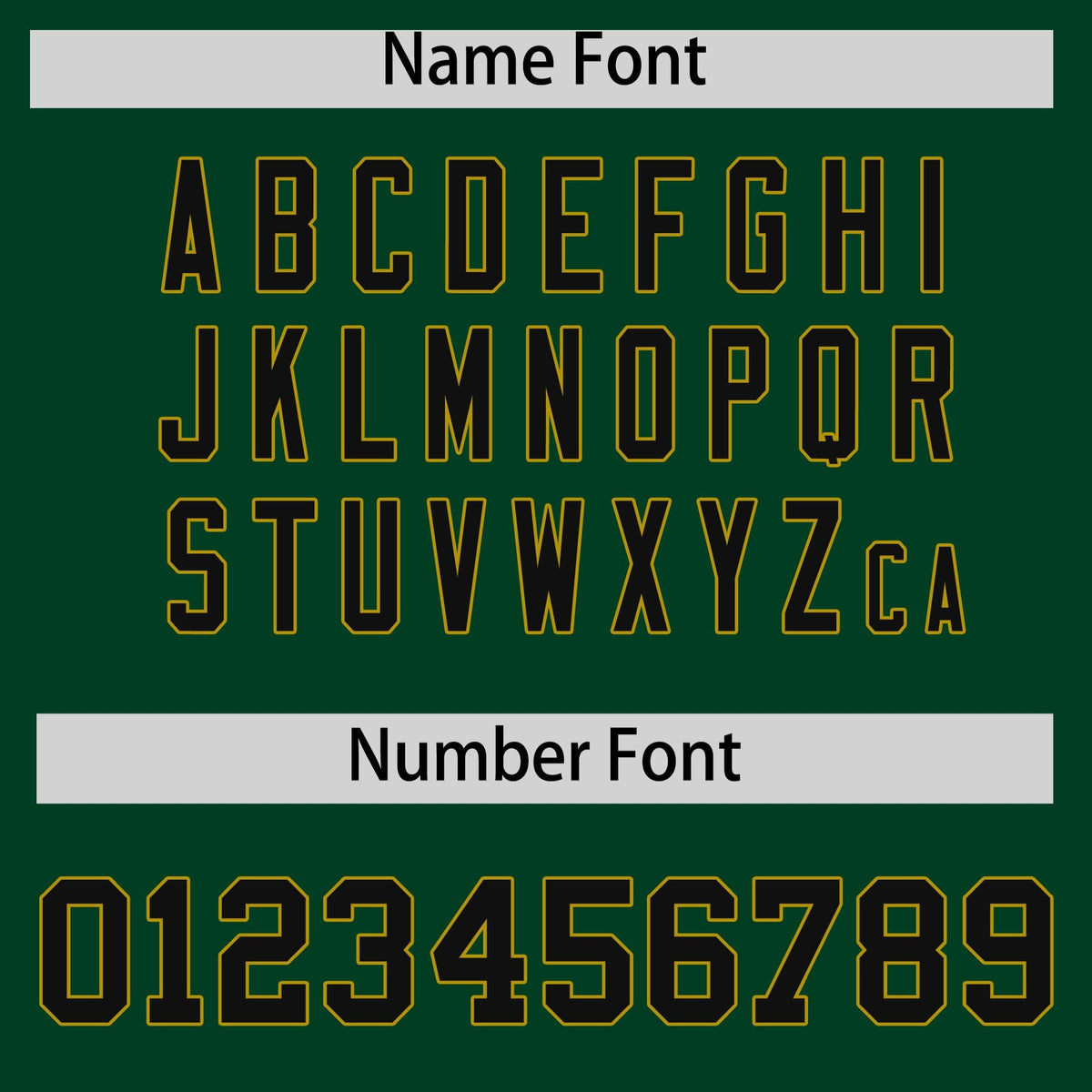 Custom Green Old Gold Baroque Style Personalized Baseball Jersey| KXKSHOP