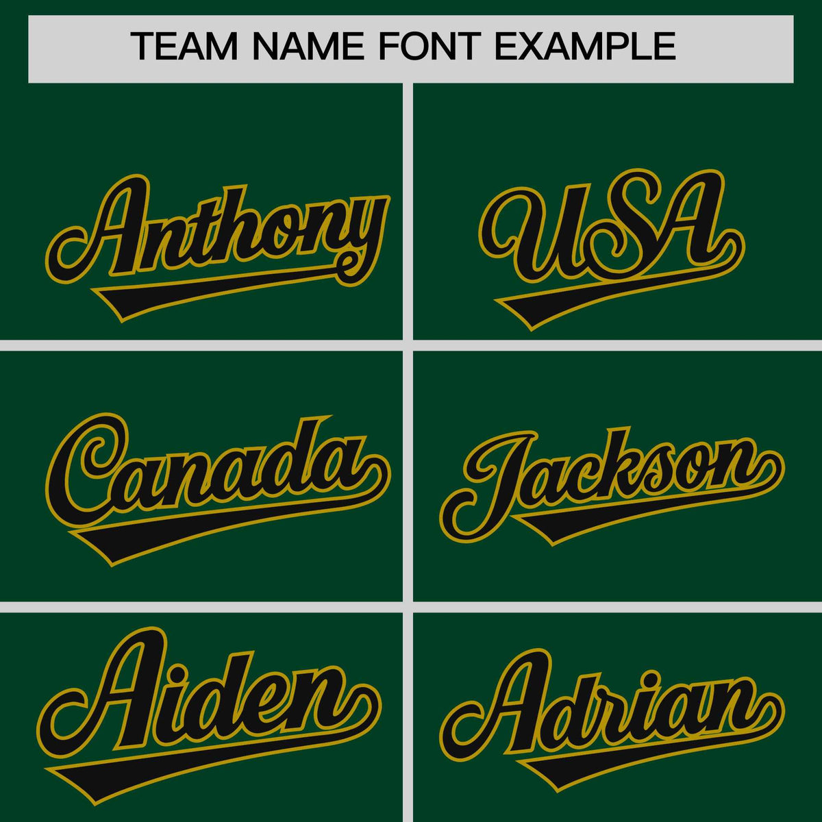Custom Green Old Gold Baroque Style Personalized Baseball Jersey| KXKSHOP