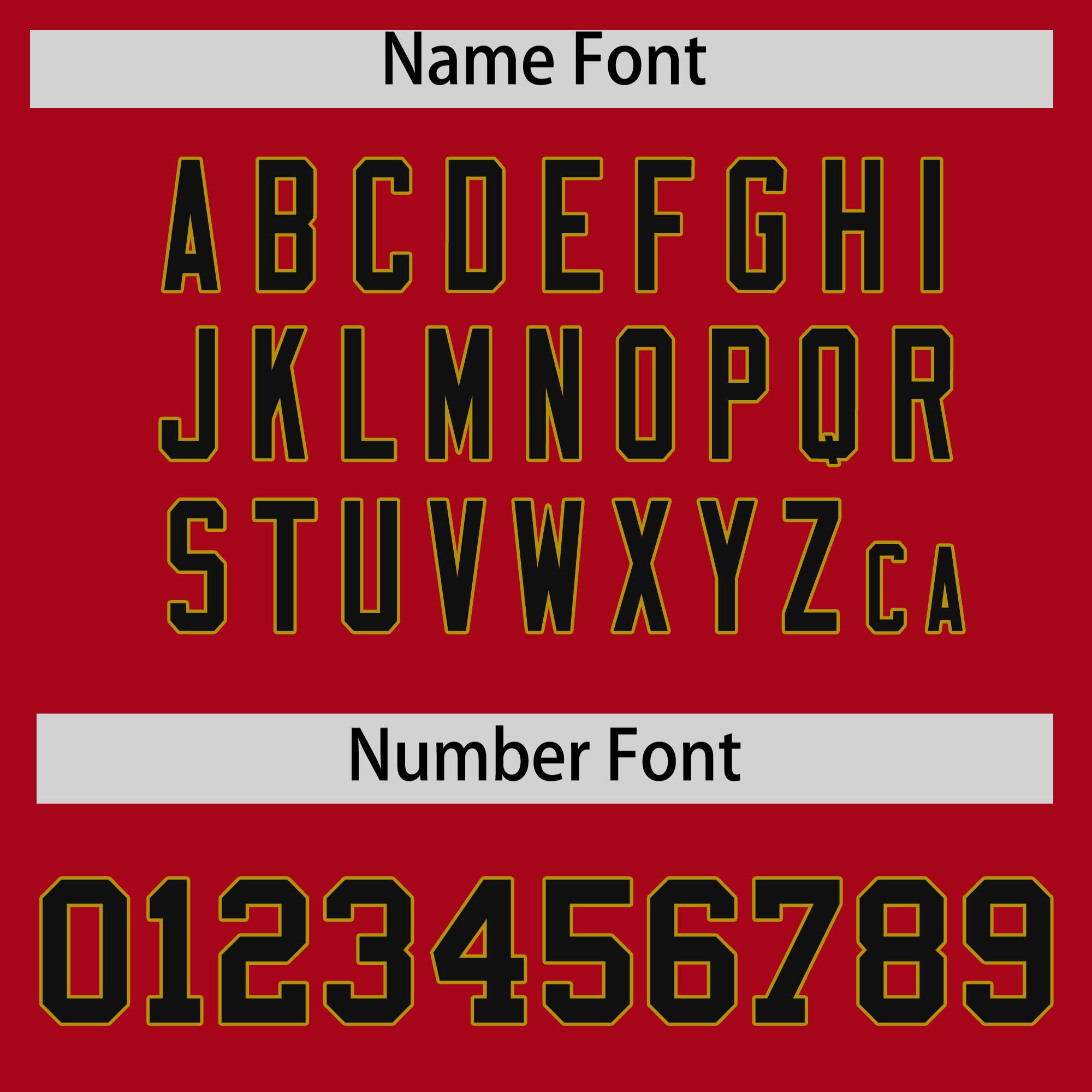 Custom Red Old Gold Baroque Style Personalized Baseball Jersey| KXKSHOP