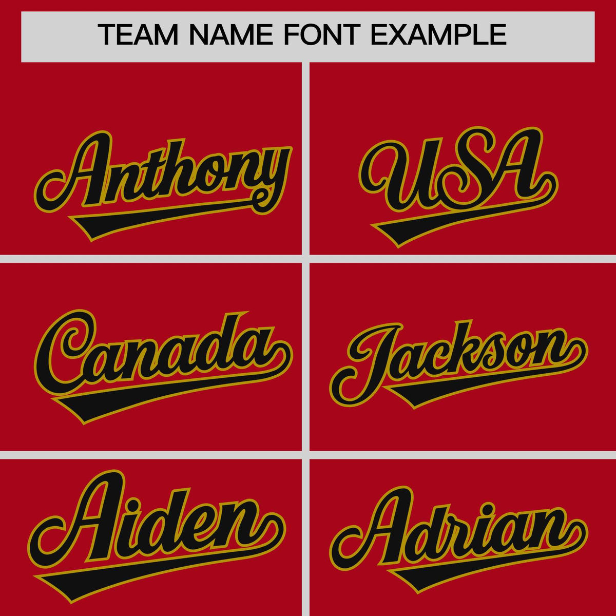 Custom Red Old Gold Baroque Style Personalized Baseball Jersey| KXKSHOP