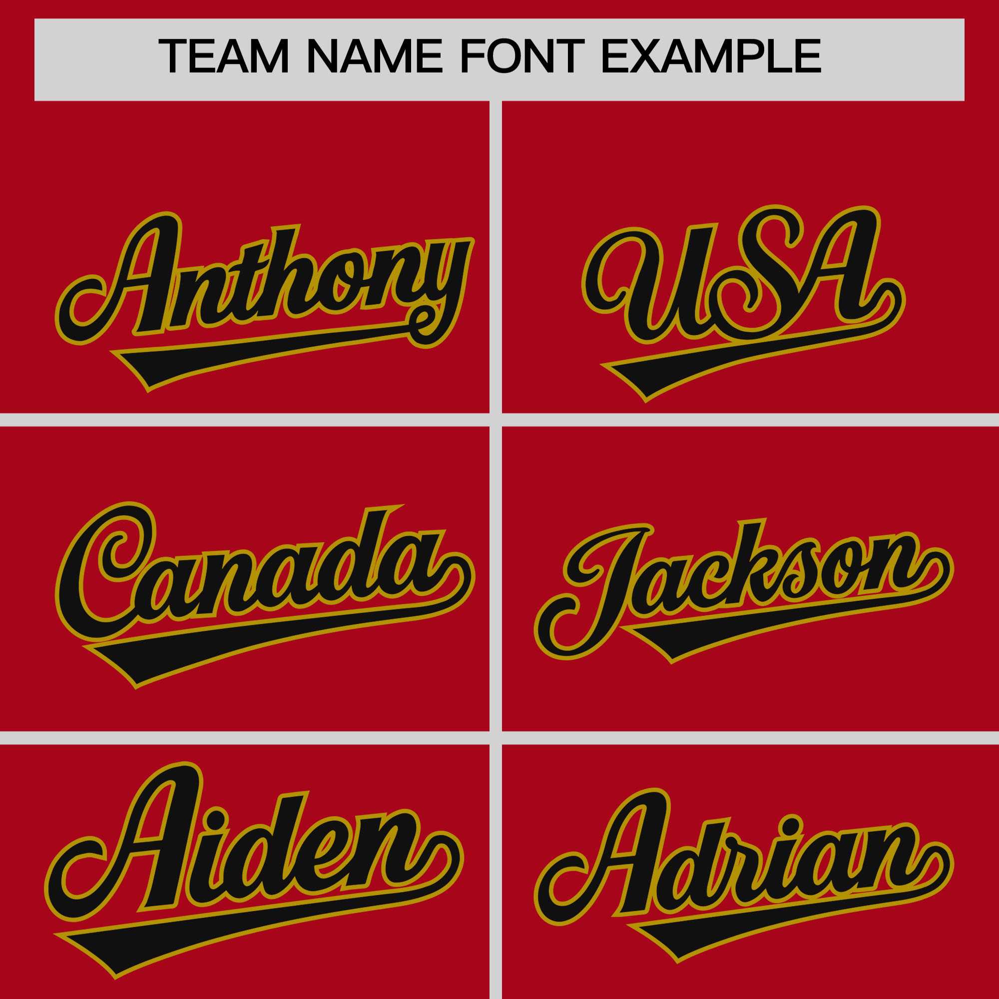 Custom Red Old Gold Baroque Style Personalized Baseball Jersey| KXKSHOP