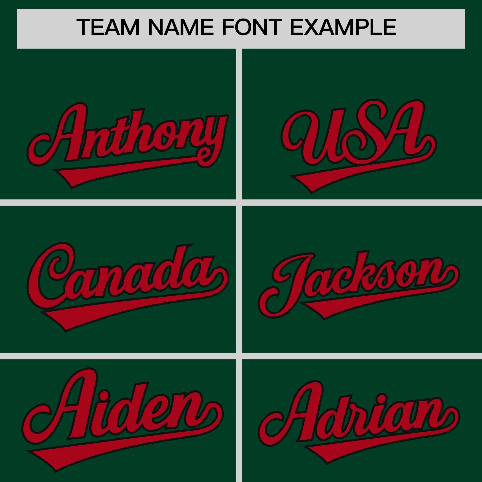 Custom Green Red Baroque Style Personalized Baseball Jersey| KXKSHOP