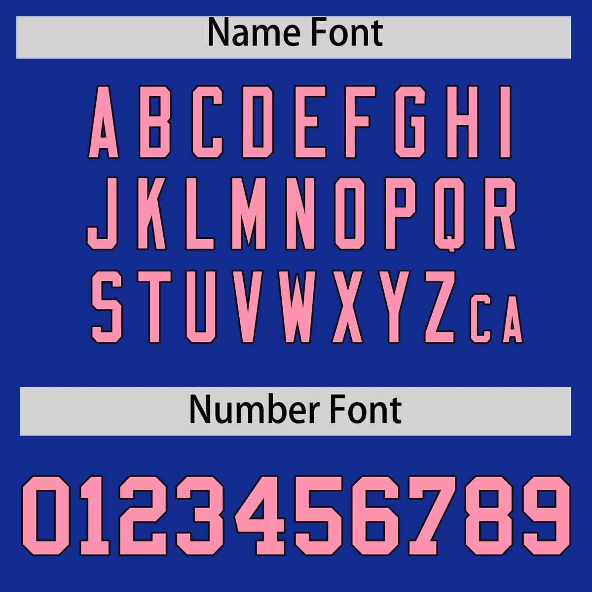 Custom Royal Light Pink Baroque Style Personalized Baseball Jersey| KXKSHOP