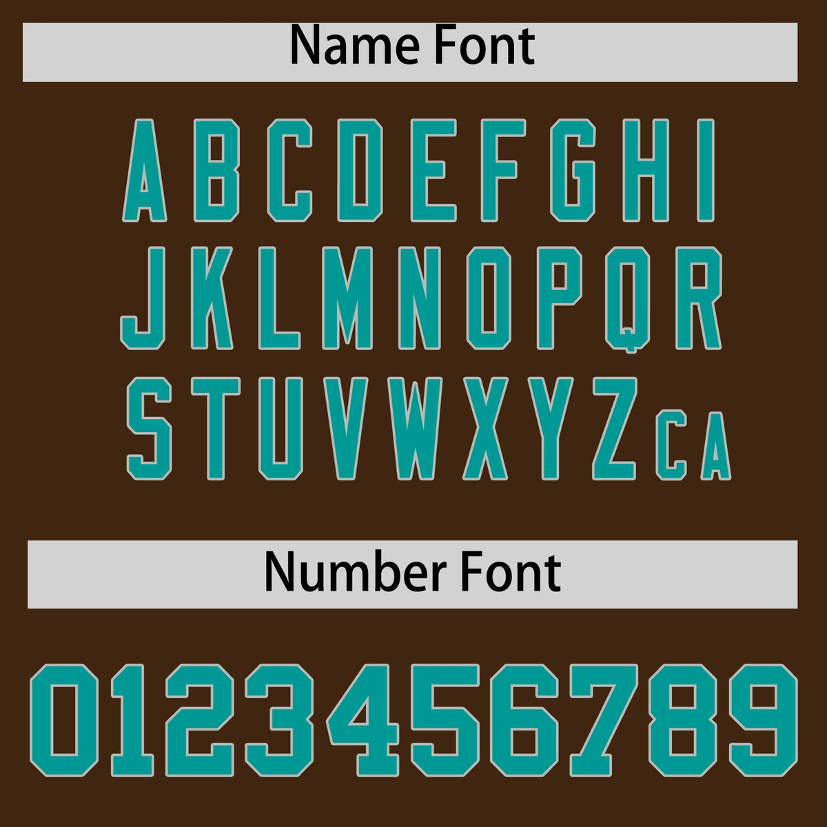 Custom Brown Teal Baroque Style Personalized Baseball Jersey| KXKSHOP