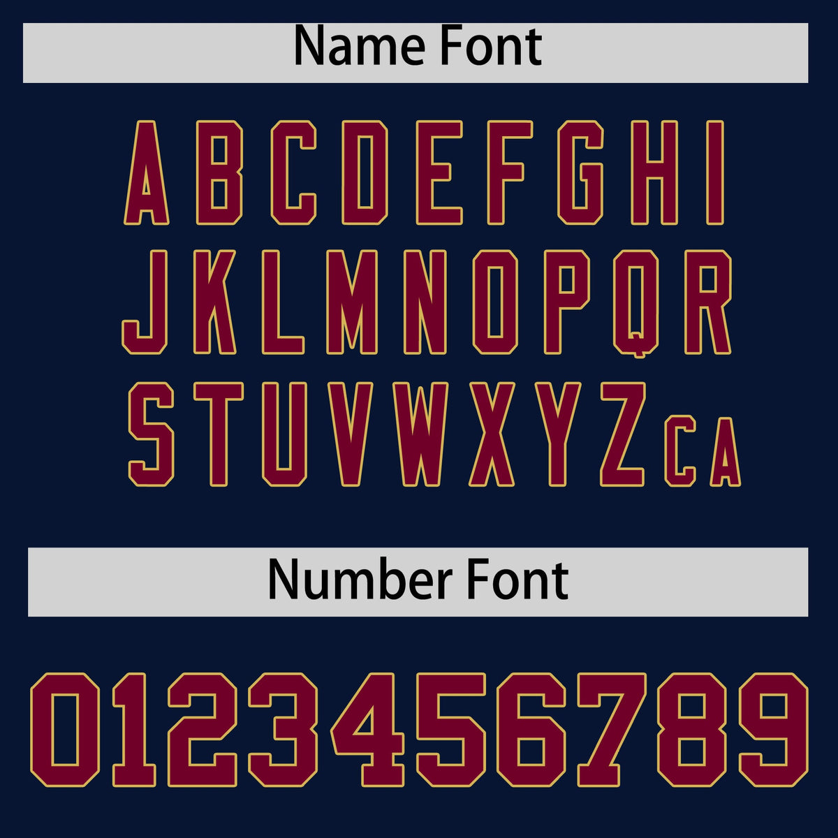 Custom Navy Old Gold Baroque Style Personalized Baseball Jersey| KXKSHOP