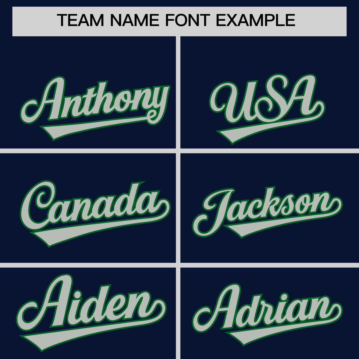 Custom Navy Kelly Green Baroque Style Personalized Baseball Jersey| KXKSHOP
