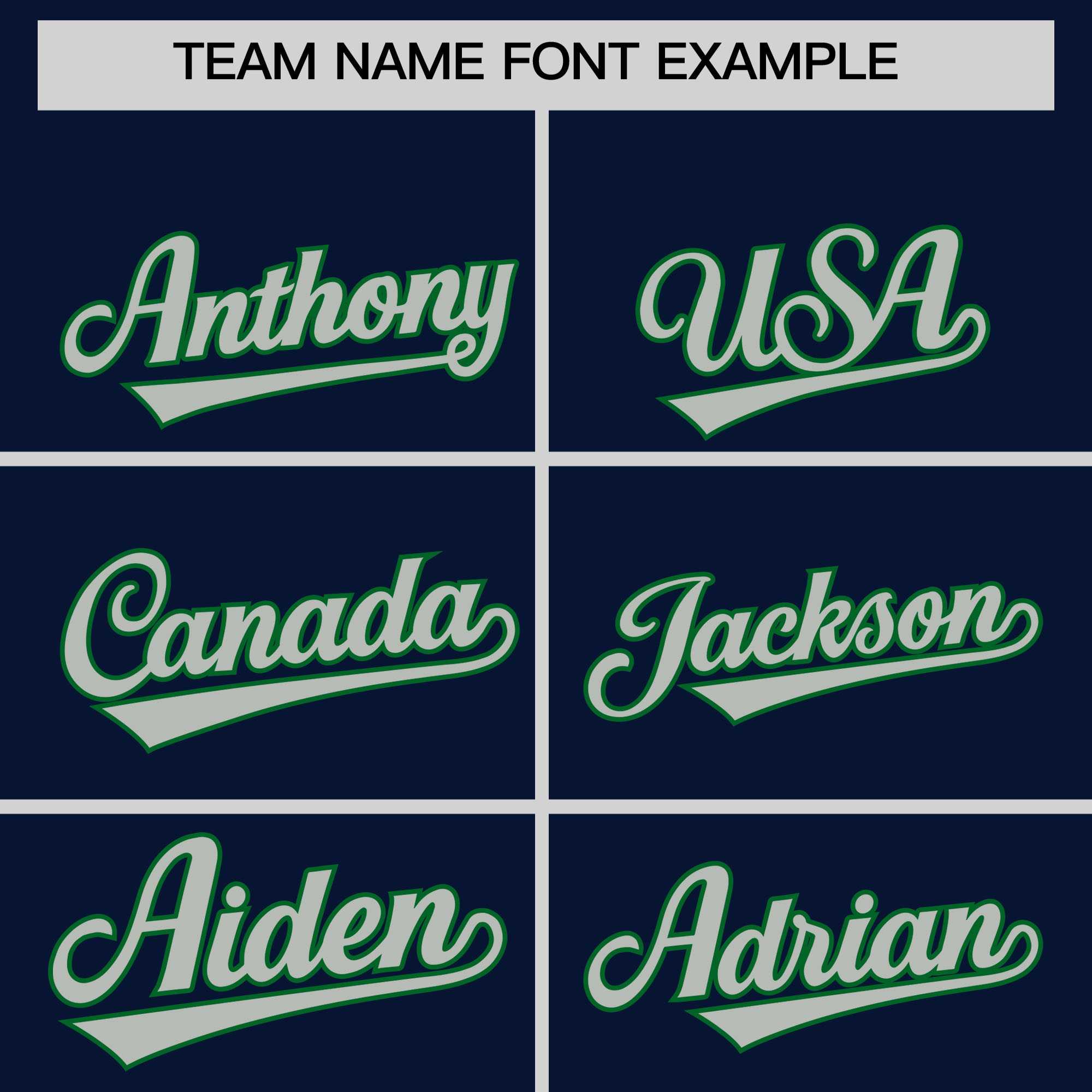 Custom Navy Kelly Green Baroque Style Personalized Baseball Jersey| KXKSHOP