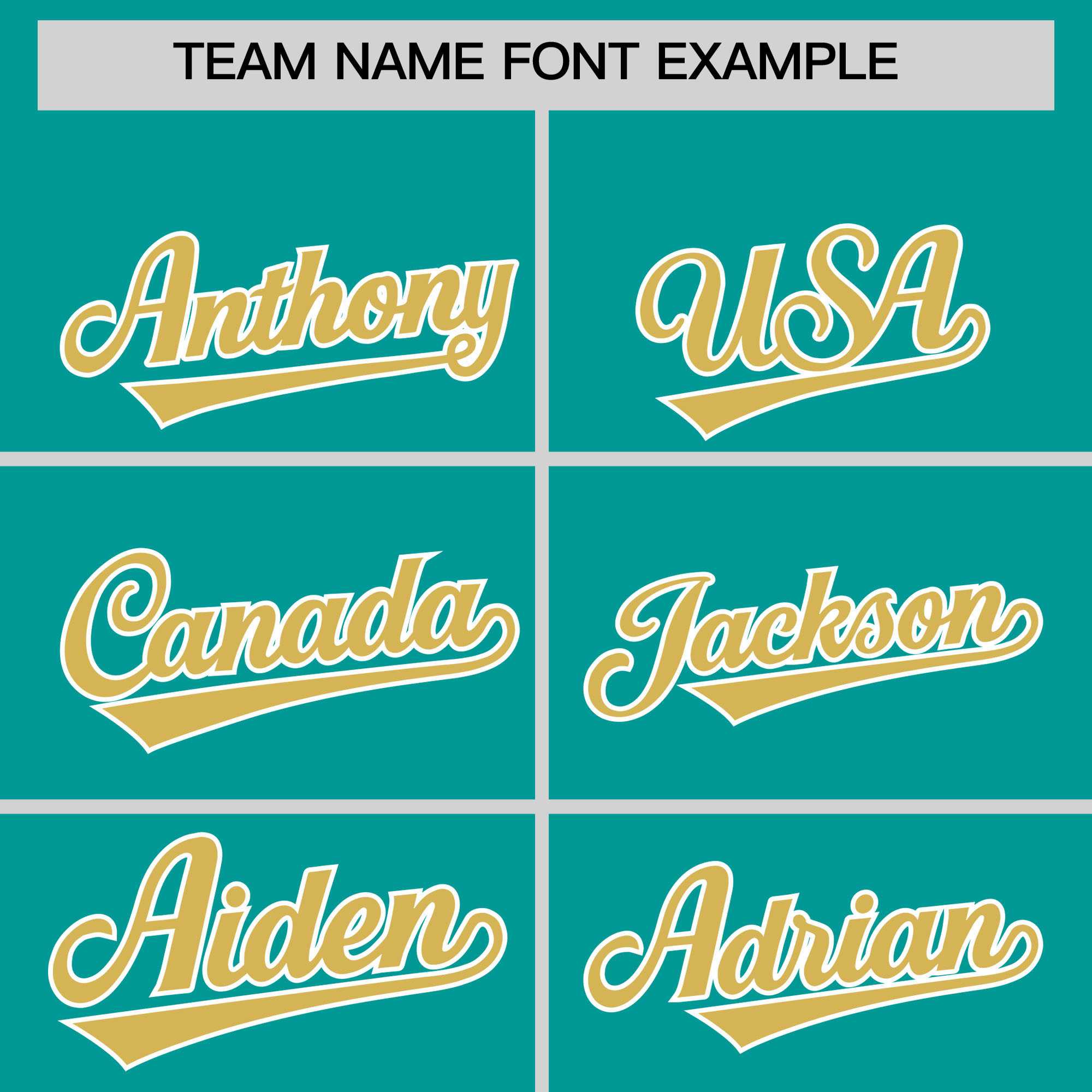 Custom Aqua Old Gold Baroque Style Personalized Baseball Jersey| KXKSHOP