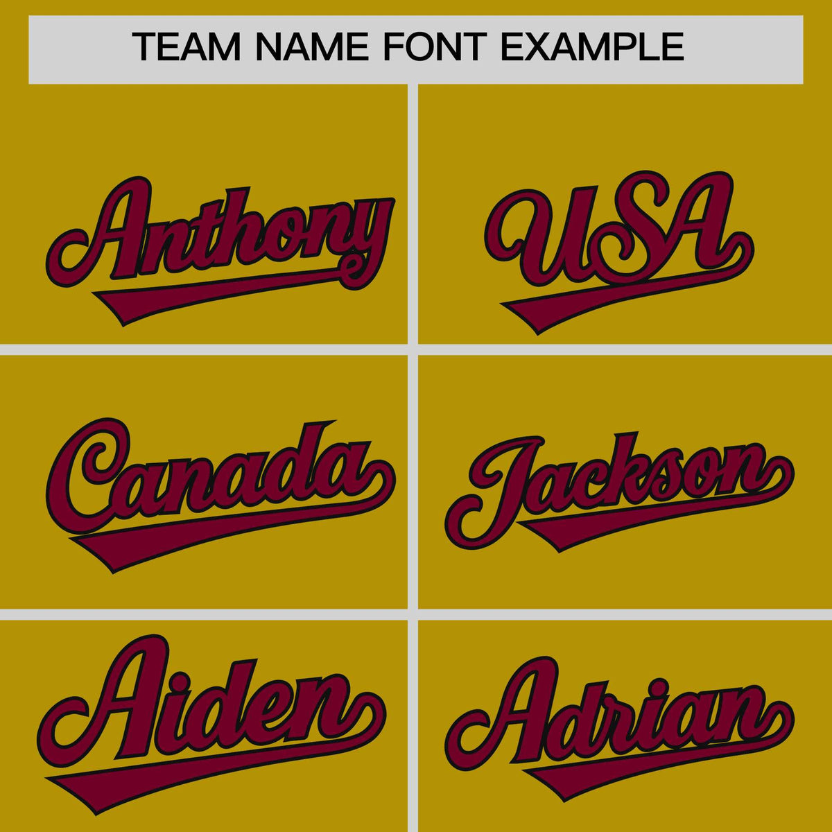 Custom Old Gold Crimson Baroque Style Personalized Baseball Jersey| KXKSHOP