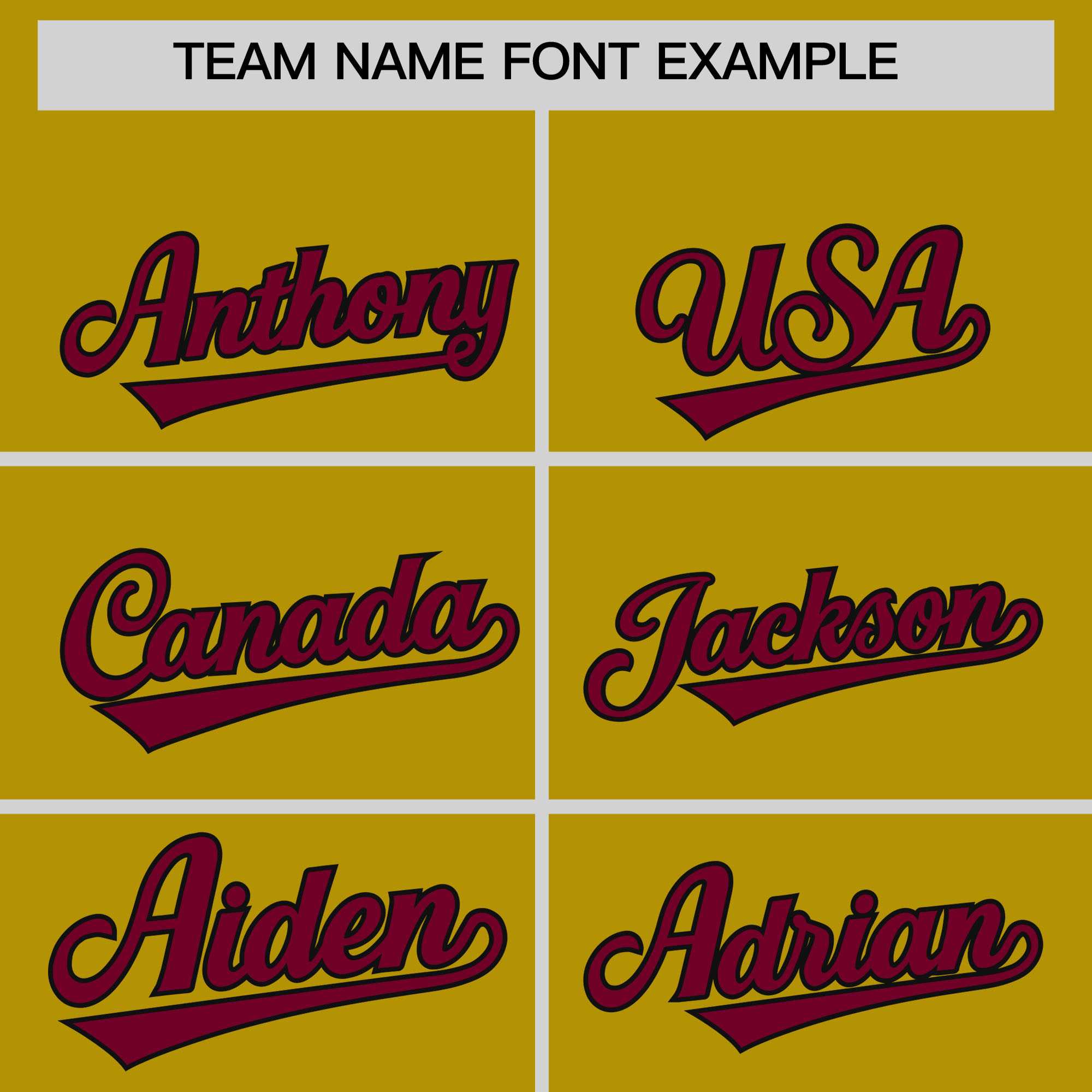 Custom Old Gold Crimson Baroque Style Personalized Baseball Jersey| KXKSHOP