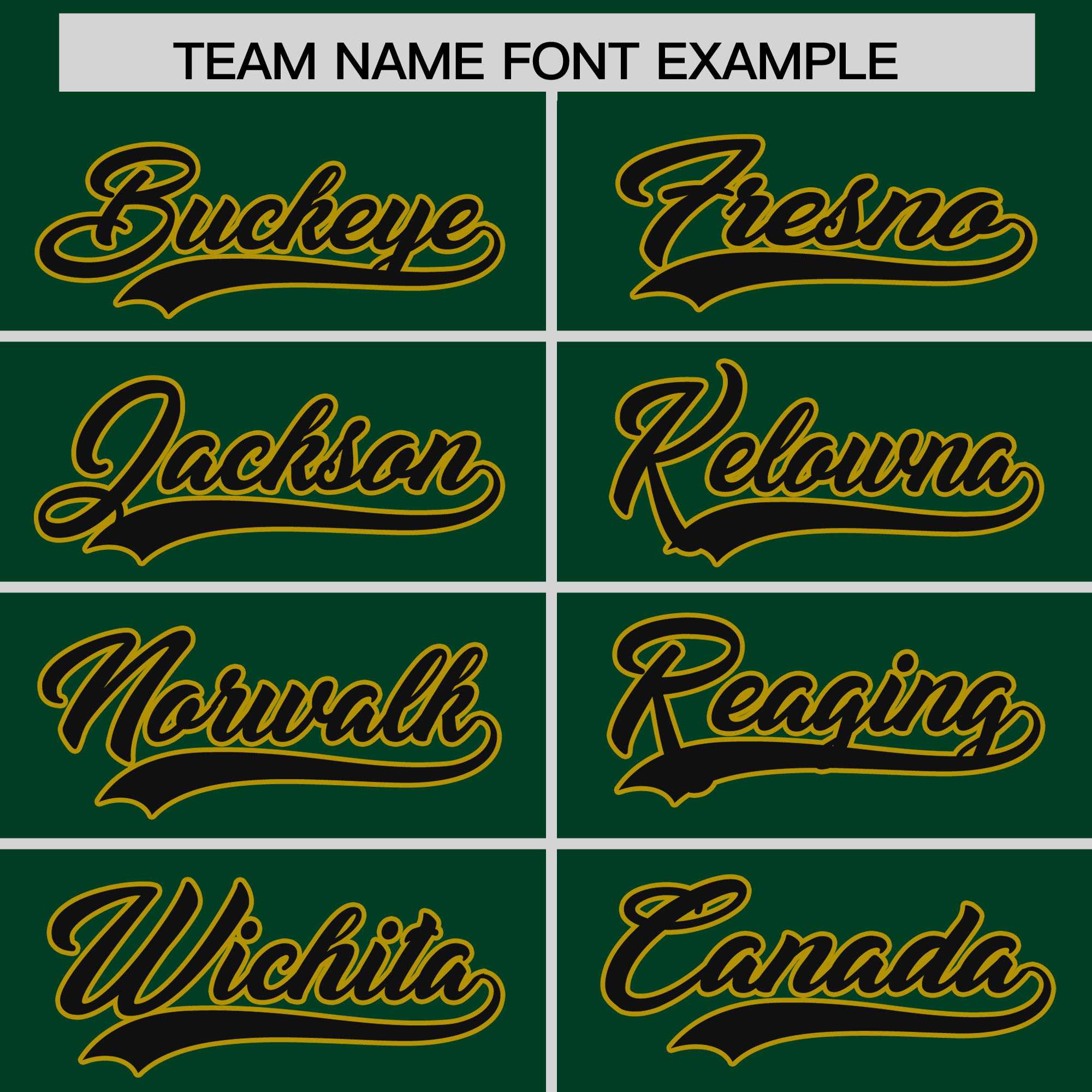 Custom Green Old Gold Baroque Style Personalized Baseball Jersey| KXKSHOP