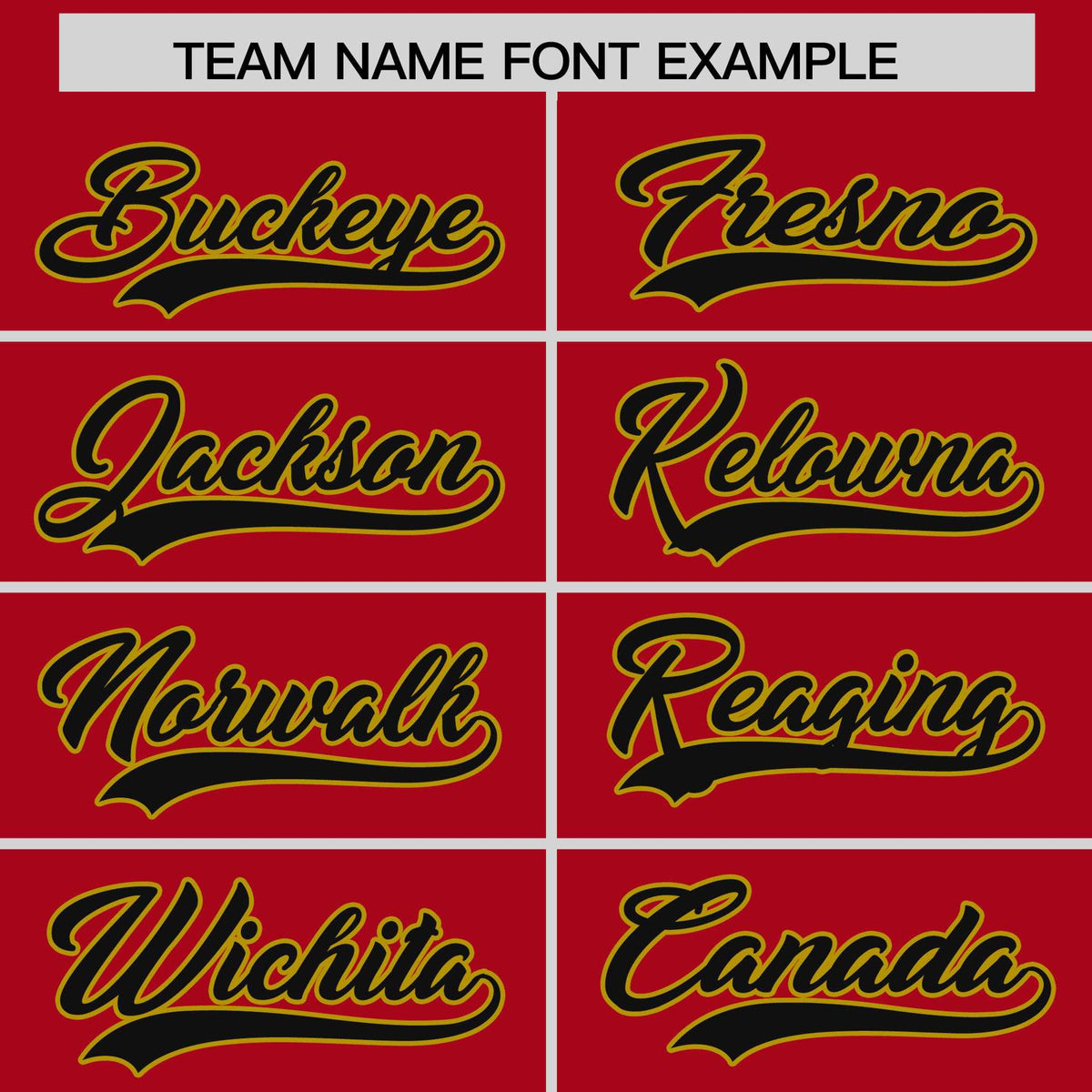 Custom Red Old Gold Baroque Style Personalized Baseball Jersey| KXKSHOP