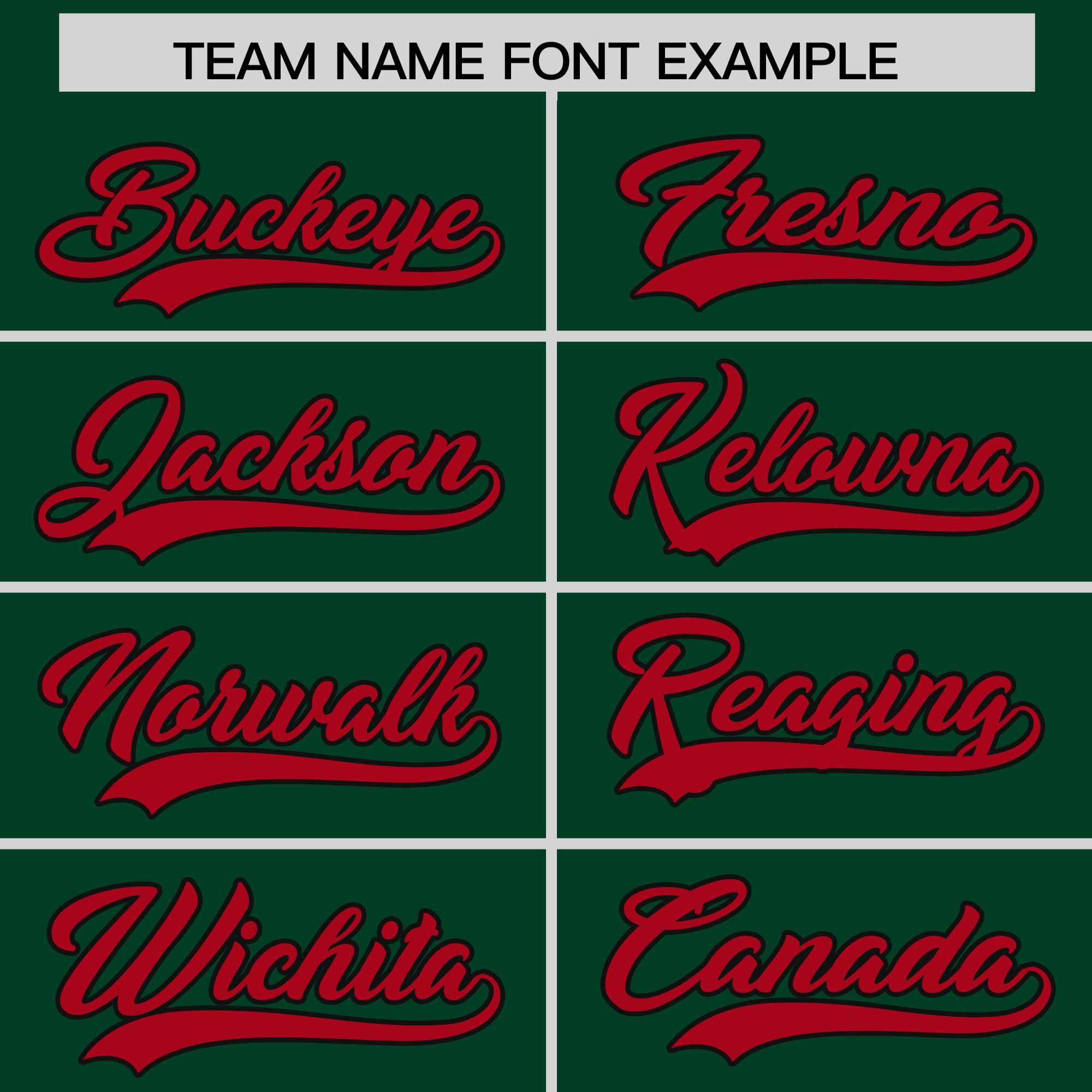 Custom Green Red Baroque Style Personalized Baseball Jersey| KXKSHOP