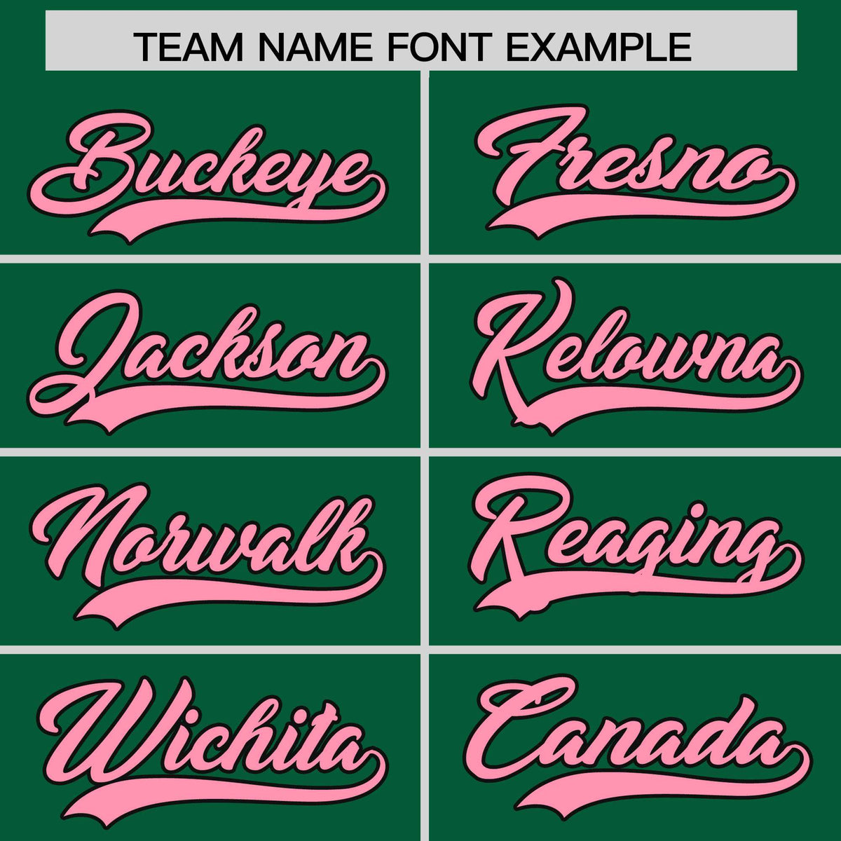 Custom Kelly Green Light Pink Baroque Style Personalized Baseball Jersey| KXKSHOP