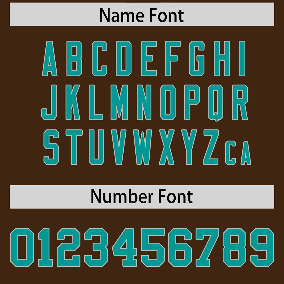 Custom Brown Teal Baroque Style Personalized Baseball Jersey| KXKSHOP