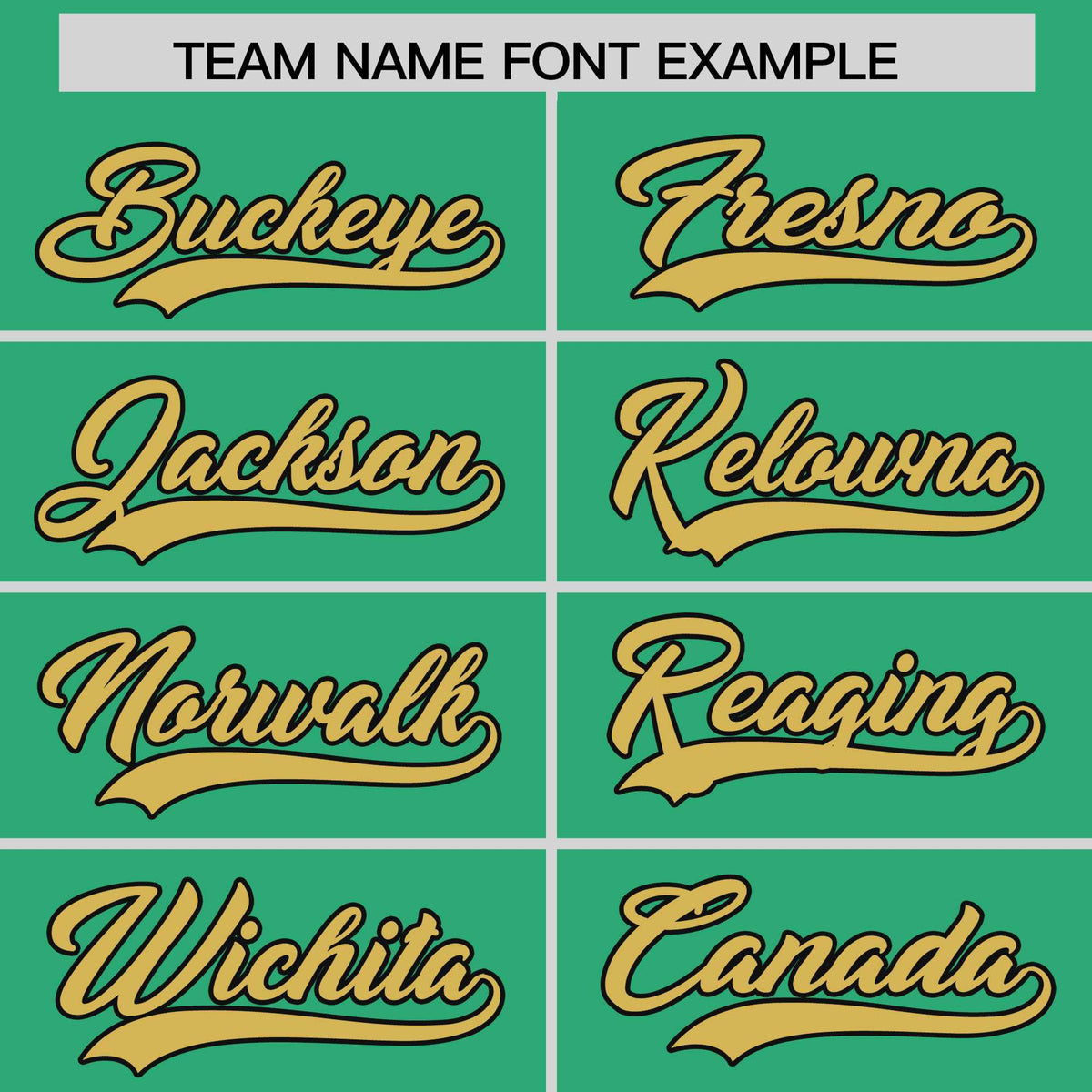 Custom Bright Green Old Gold Baroque Style Personalized Baseball Jersey| KXKSHOP