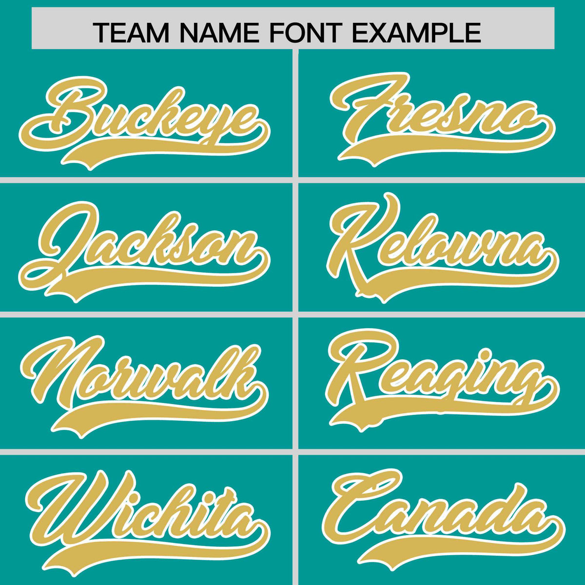 Custom Aqua Old Gold Baroque Style Personalized Baseball Jersey| KXKSHOP