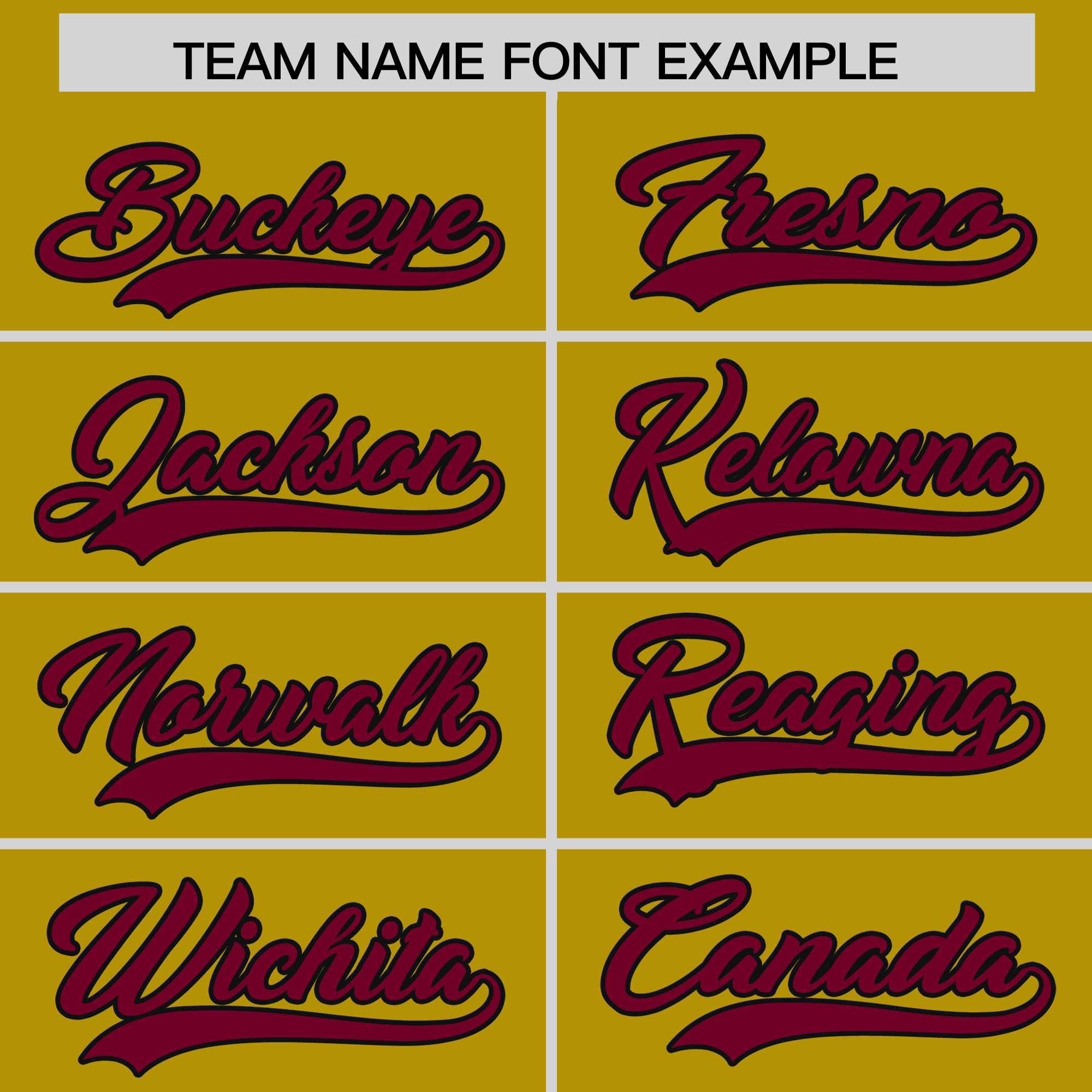 Custom Old Gold Crimson Baroque Style Personalized Baseball Jersey| KXKSHOP