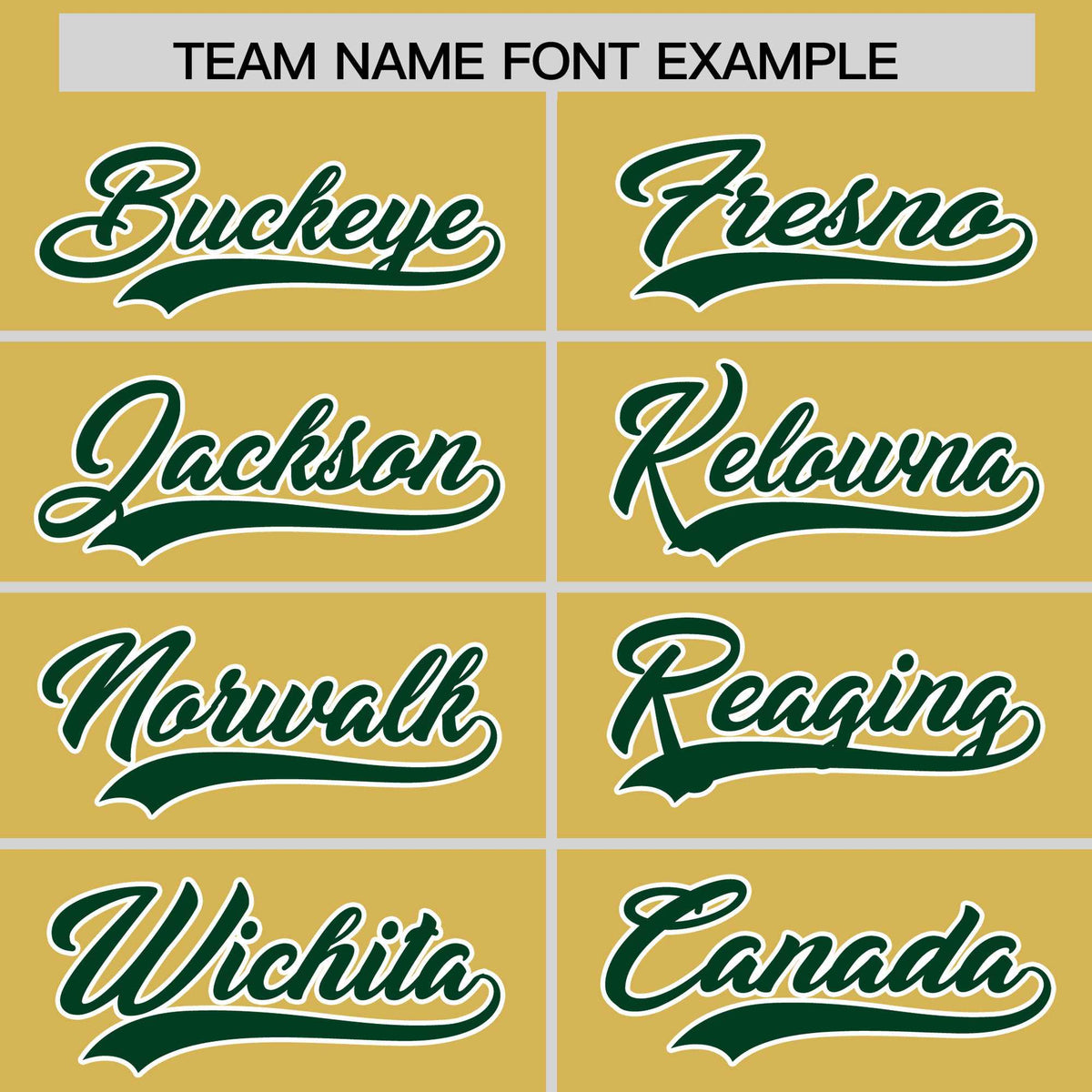 Custom Old Gold Green Baroque Style Personalized Baseball Jersey| KXKSHOP