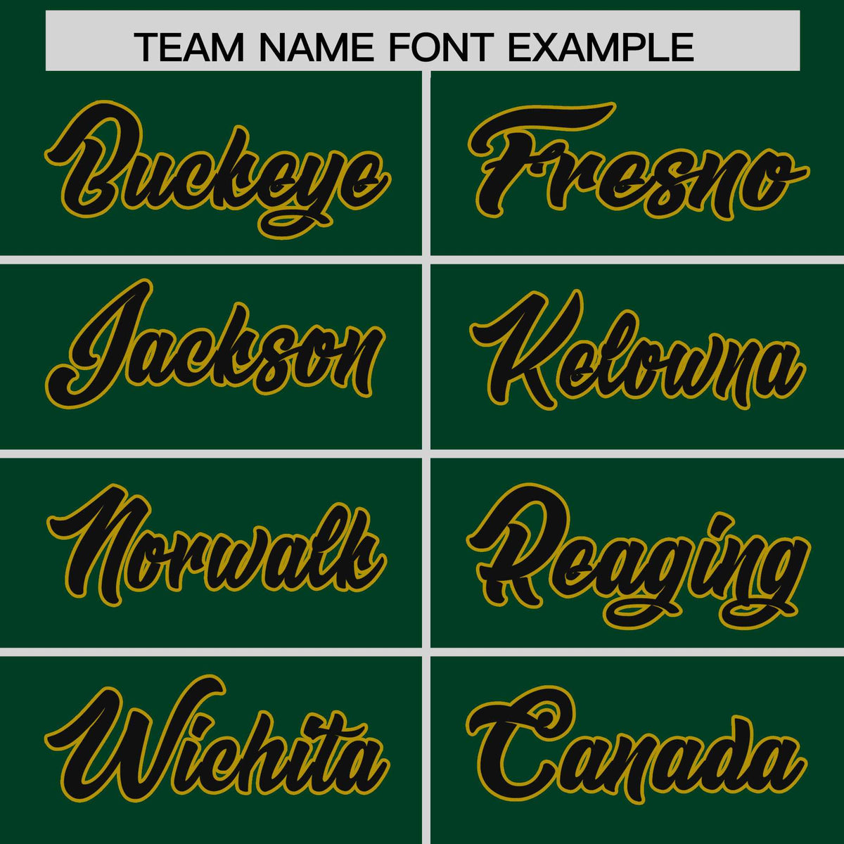 Custom Green Old Gold Baroque Style Personalized Baseball Jersey| KXKSHOP