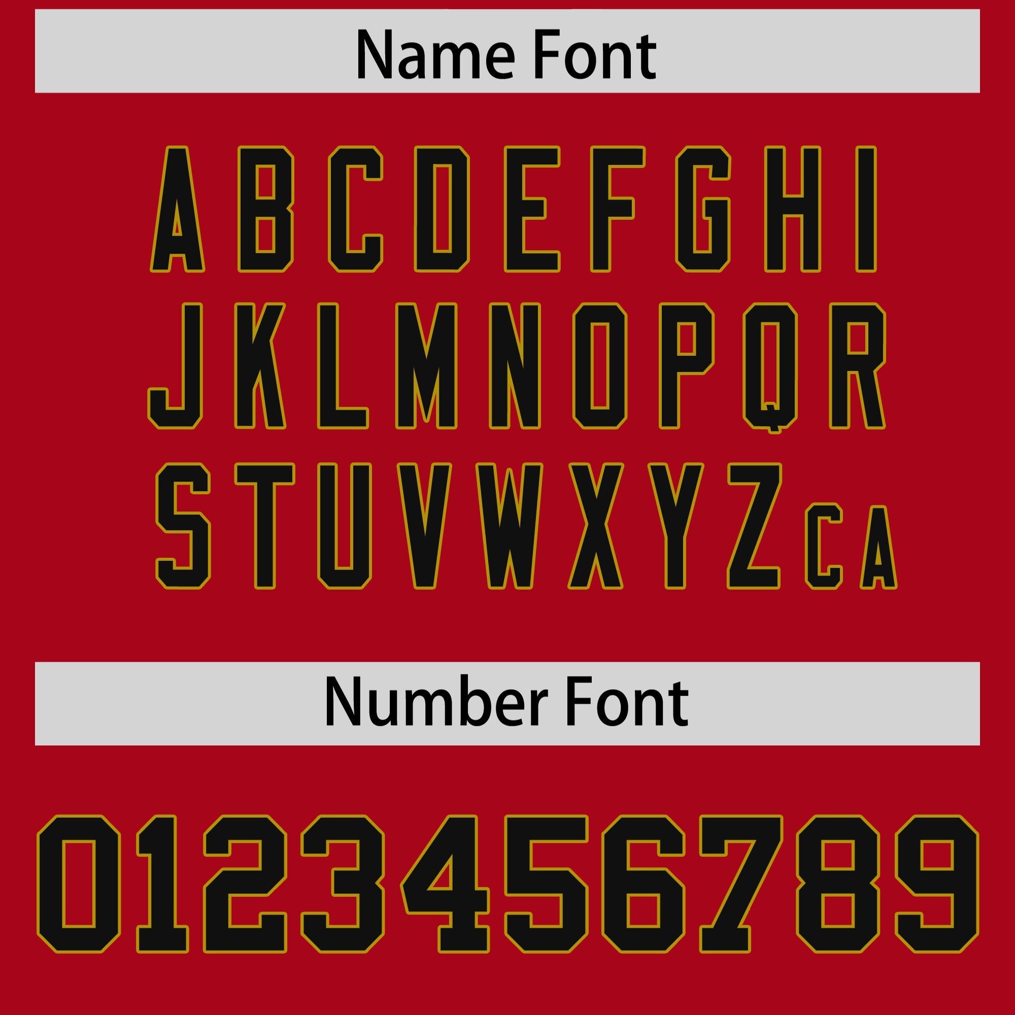 Custom Red Old Gold Baroque Style Personalized Baseball Jersey| KXKSHOP