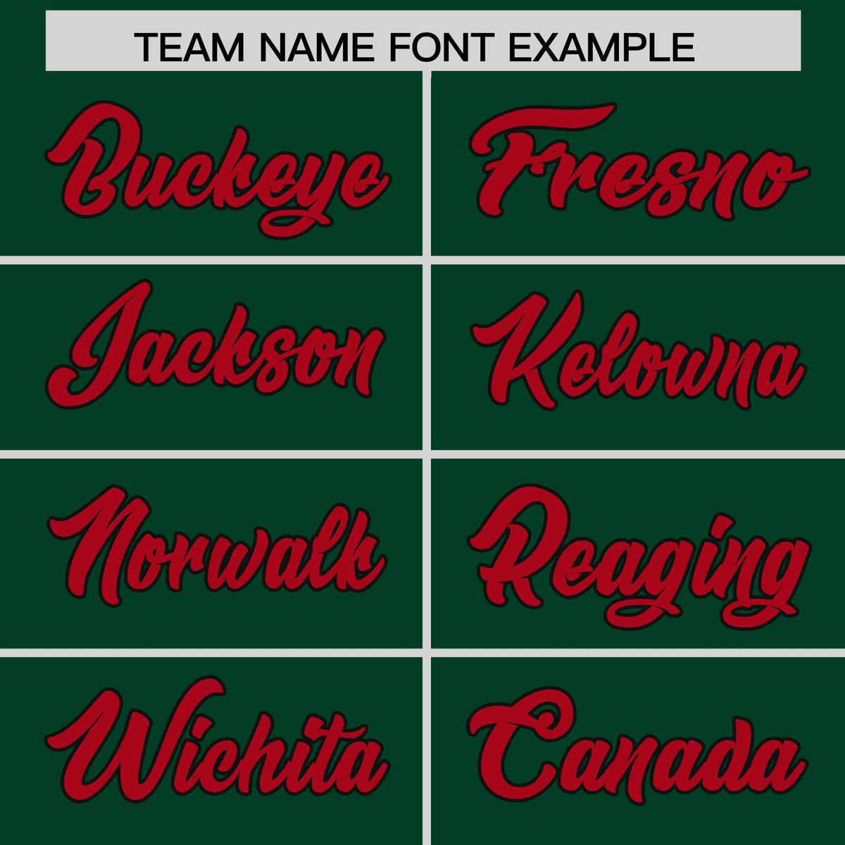 Custom Green Red Baroque Style Personalized Baseball Jersey| KXKSHOP