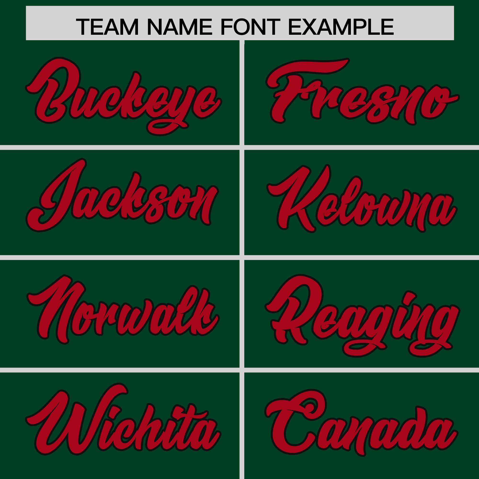 Custom Green Red Baroque Style Personalized Baseball Jersey| KXKSHOP