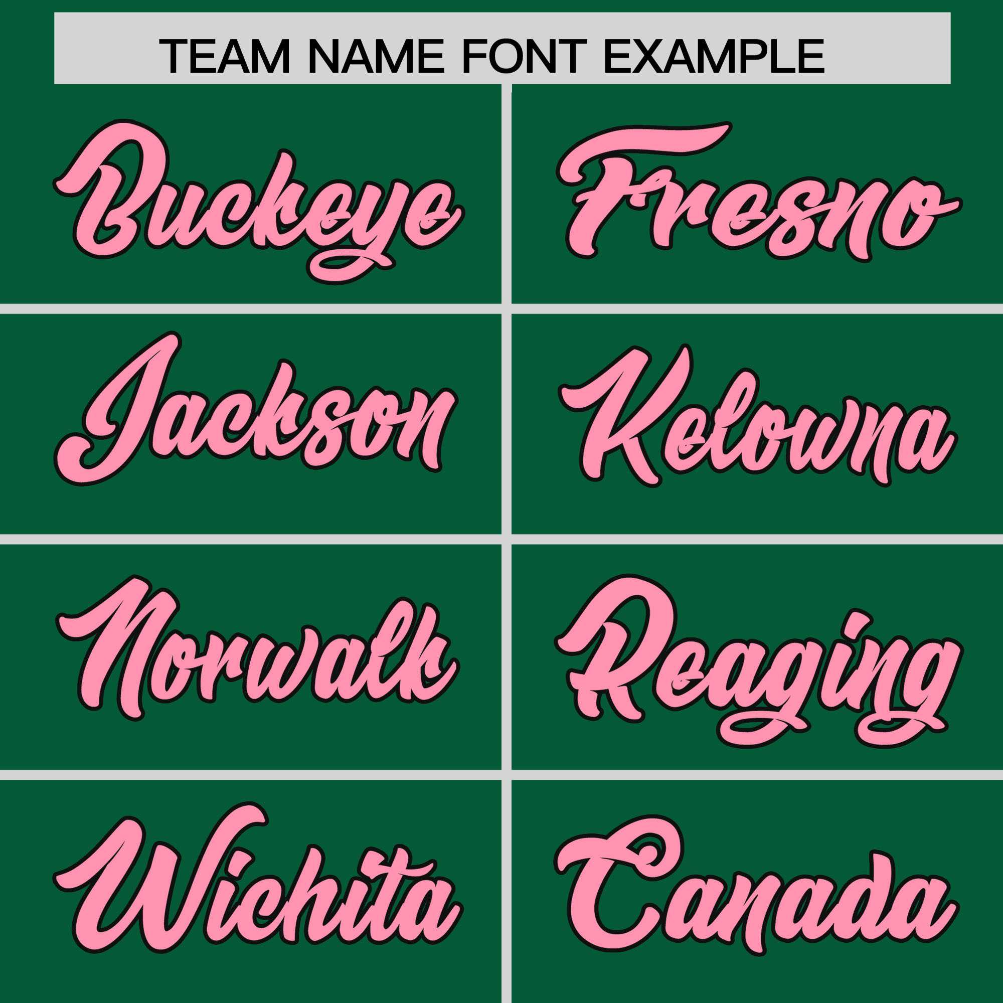 Custom Kelly Green Light Pink Baroque Style Personalized Baseball Jersey| KXKSHOP