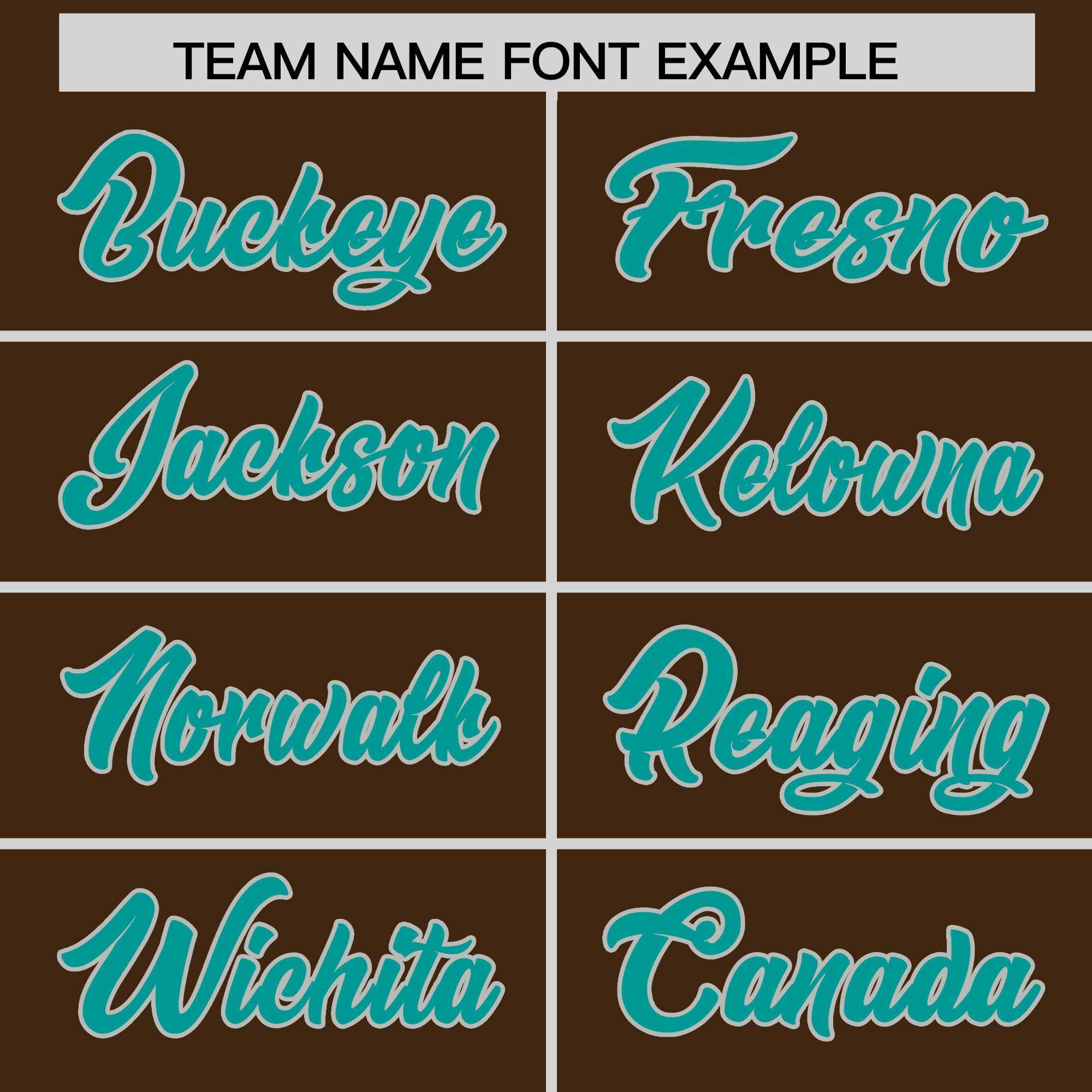 Custom Brown Teal Baroque Style Personalized Baseball Jersey| KXKSHOP