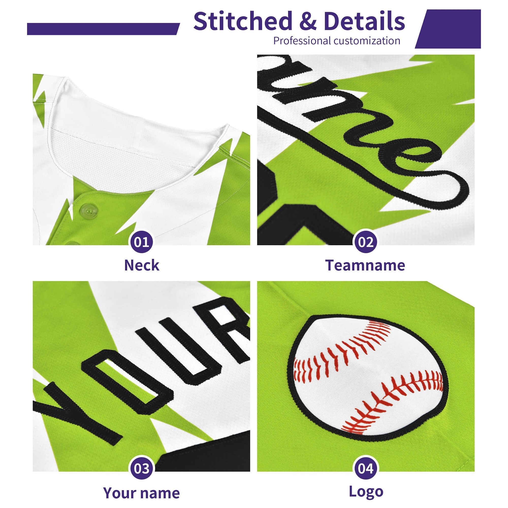 Custom Old Gold Green Baroque Style Personalized Baseball Jersey| KXKSHOP