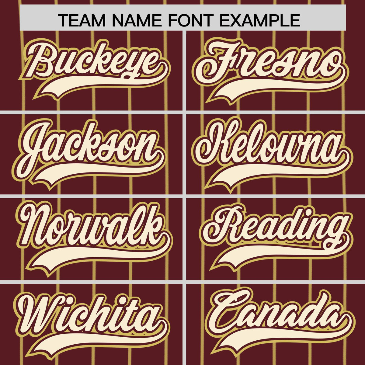 Custom Burgundy Old Gold Stripe Fashion Authentic Baseball Jersey