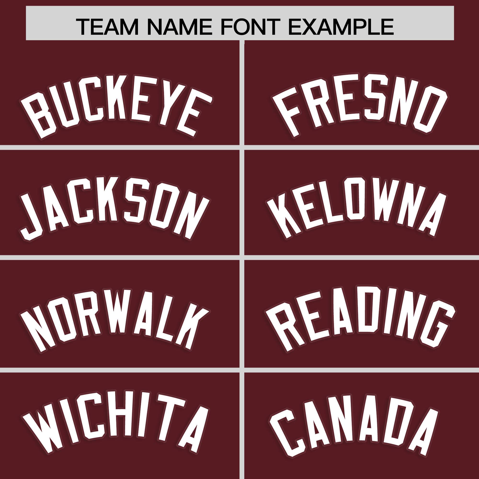 Custom Burgundy Classic Style Authentic Baseball Jersey